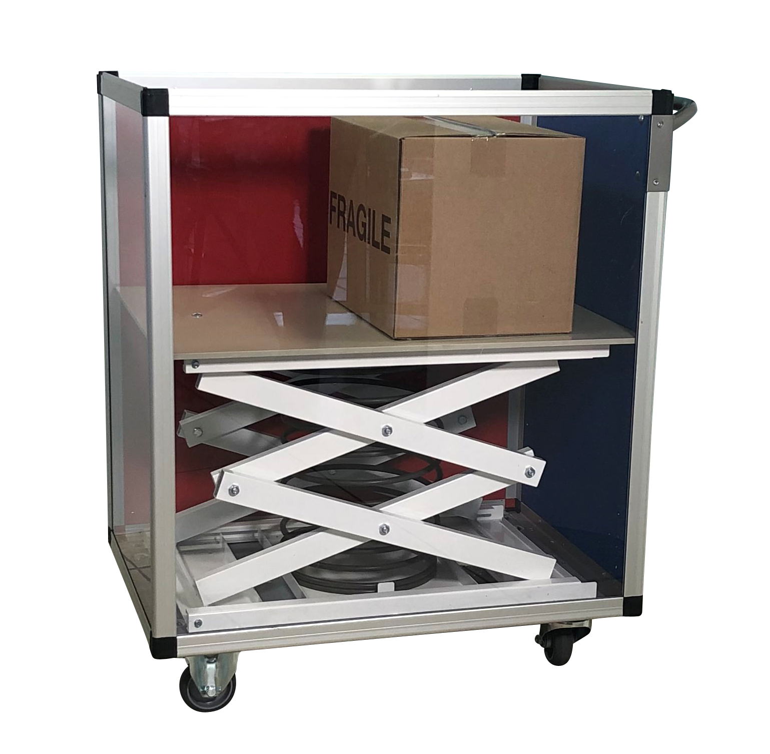 Chariot niveau constant 25 kg polypropylène 650x450 mm FIMM - 805010700