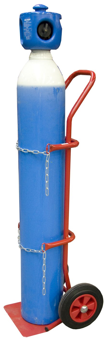 Diable 200 kg 1 bouteille roues Ø 250 mm caoutchouc FIMM - 810000148
