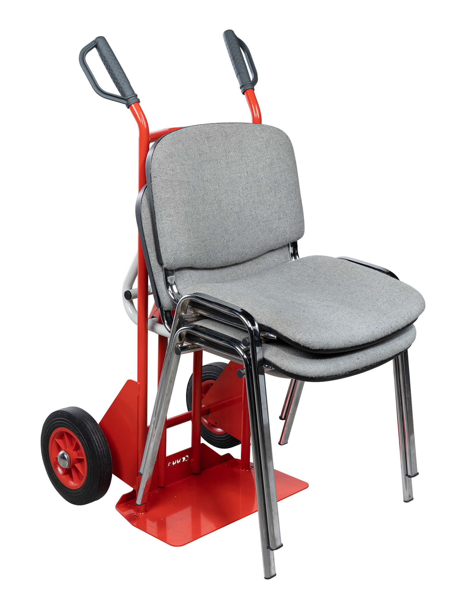 Diable porte chaise bavette fixe poignée ouverte 250 kg roues CC FIMM - 810005342