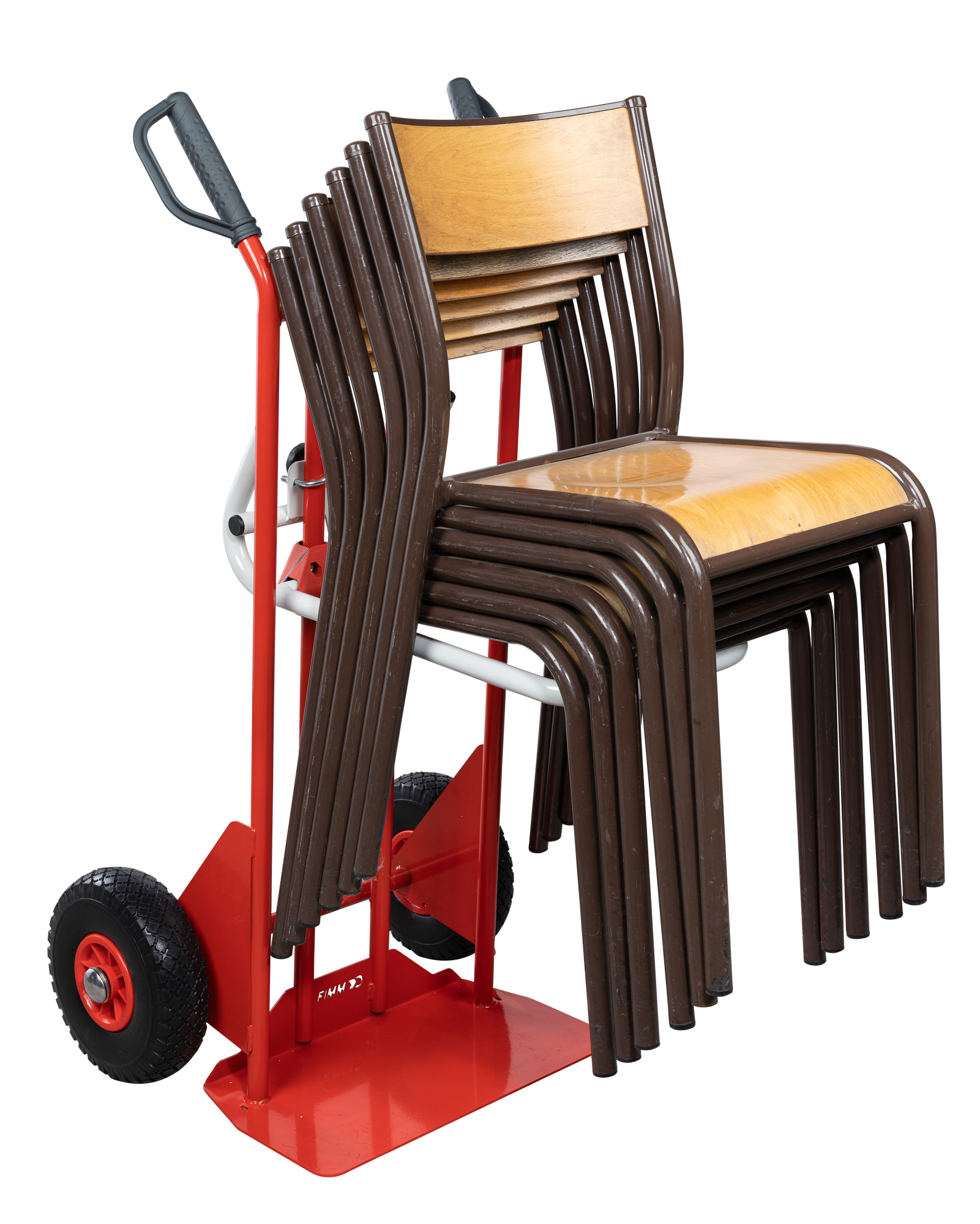 Diable porte chaise bavette fixe poignée ouverte 250 kg roues PN FIMM - 810005343