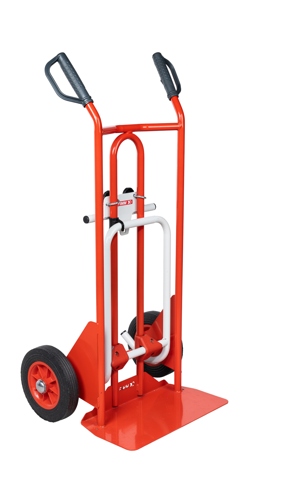 Diable porte bac bavette fixe poignée ouverte 250 kg roues CC FIMM - 810005346