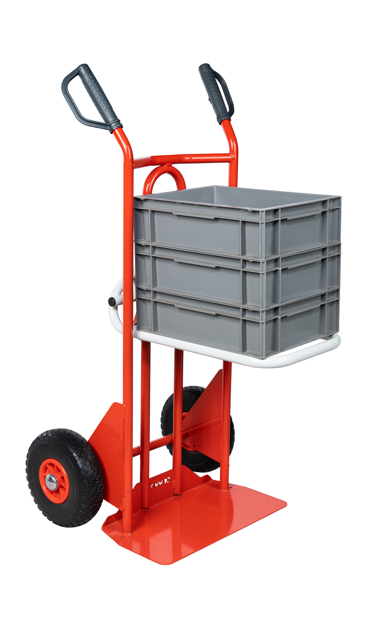 Diable porte bac bavette fixe poignée ouverte 150 kg roues inc FIMM - 810005348