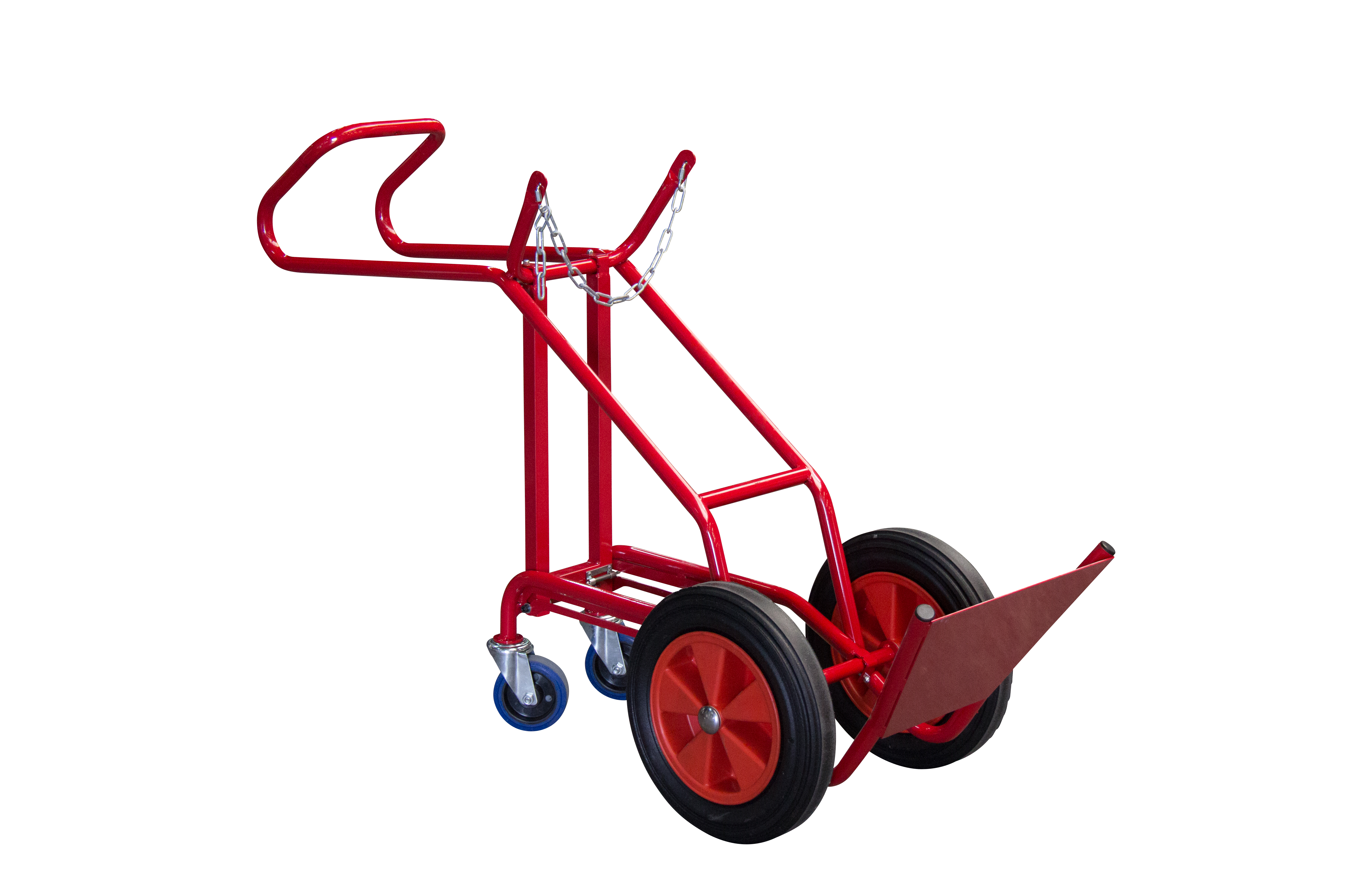 Diable 250 kg 1 bouteille avec béquille roues caoutchouc FIMM - 810007962