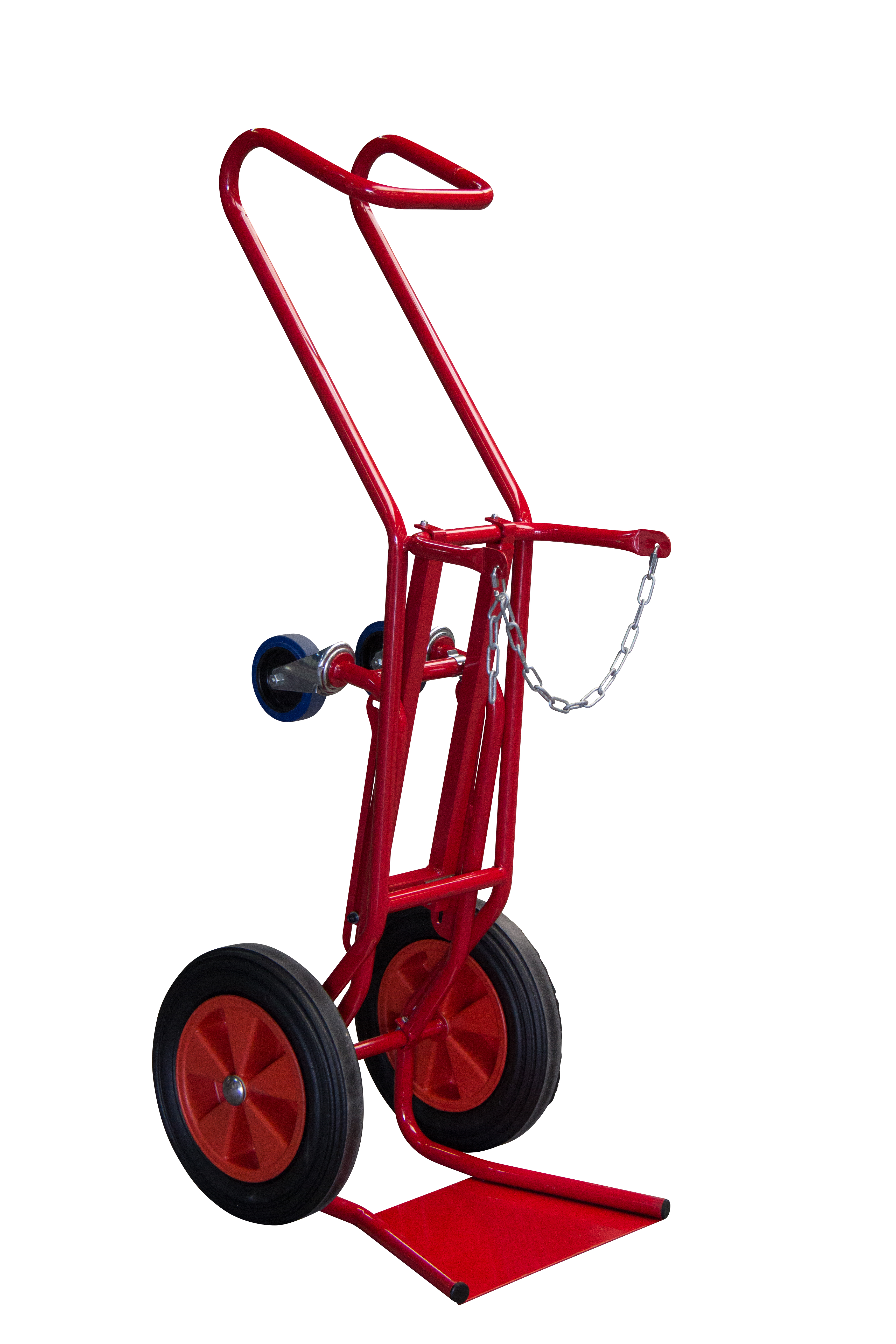 Diable 250 kg 1 bouteille avec béquille roues caoutchouc FIMM - 810007962