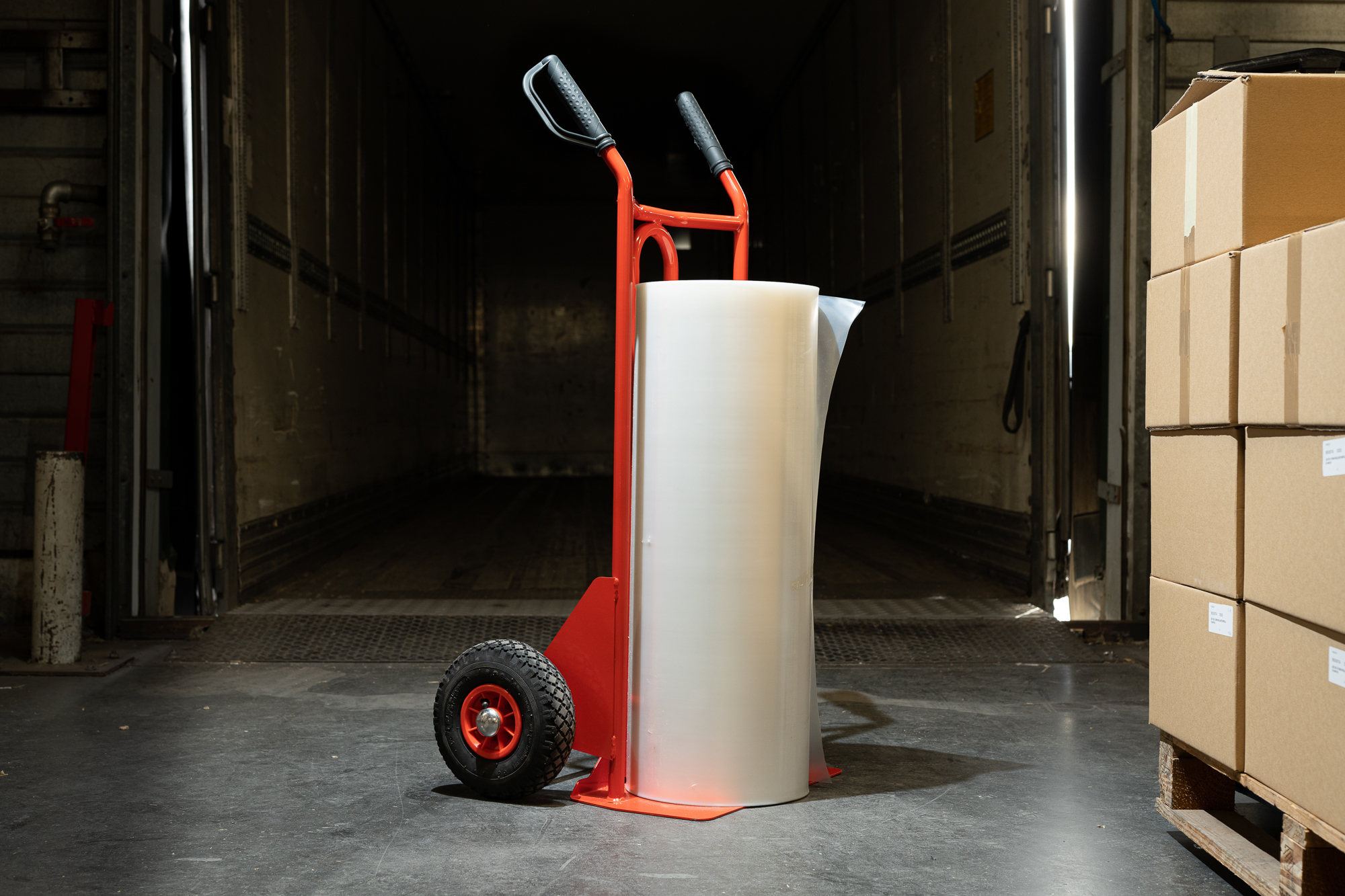 Diable 250 kg bavette fixe roues Ø 250 mm caoutchouc FIMM - 810200020