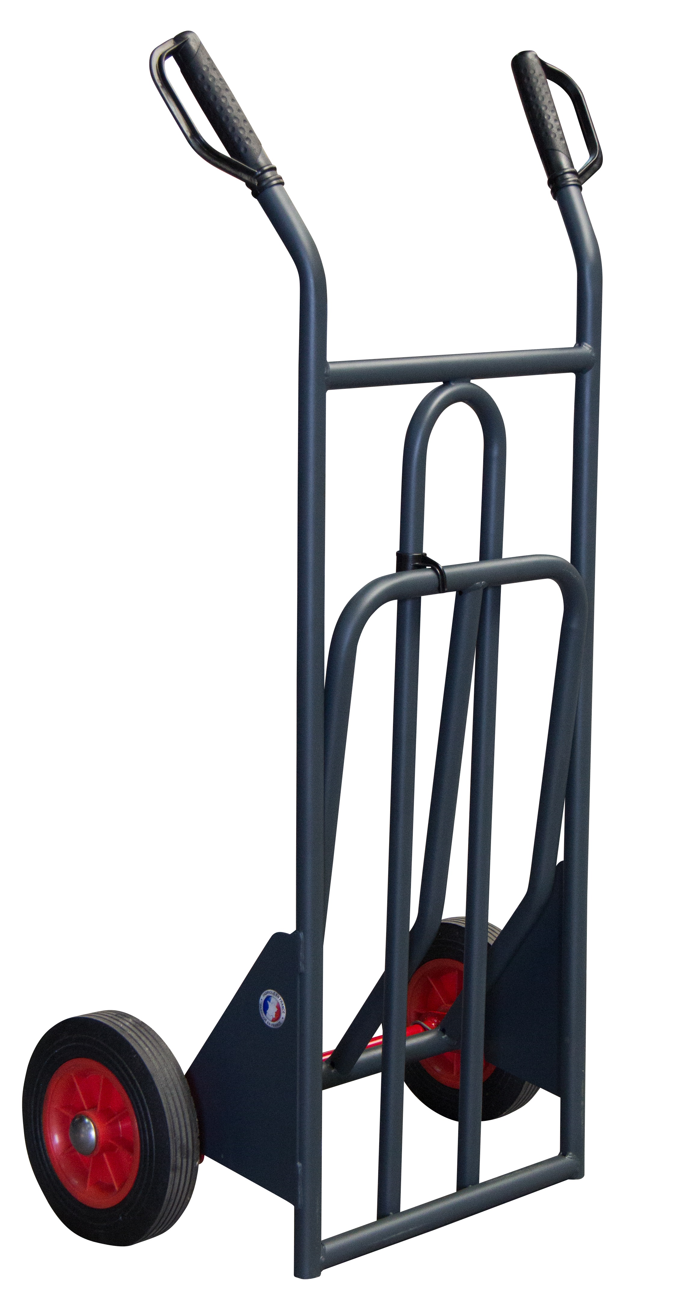 Diable à poignées à garde bavette repliable roues pleines FIMM- DBA 350 kg -810301120