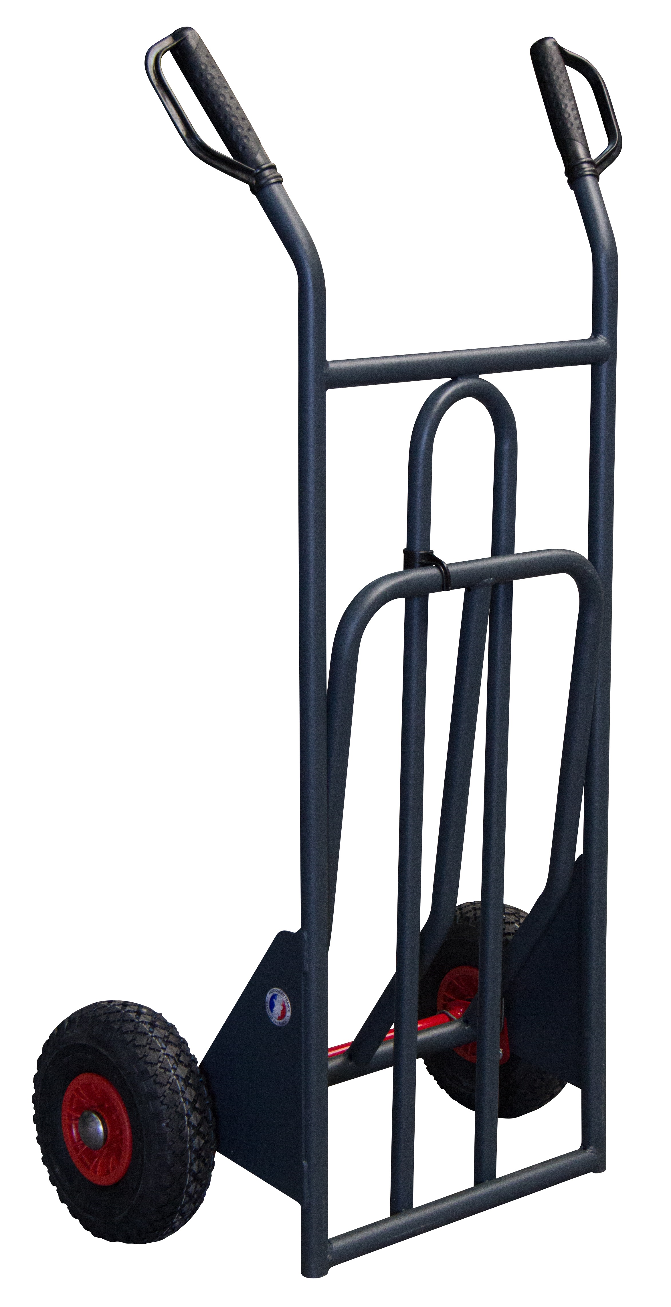 Diable à poignées à garde bavette repliable roues gonflées FIMM- DBA 350 kg -810301121