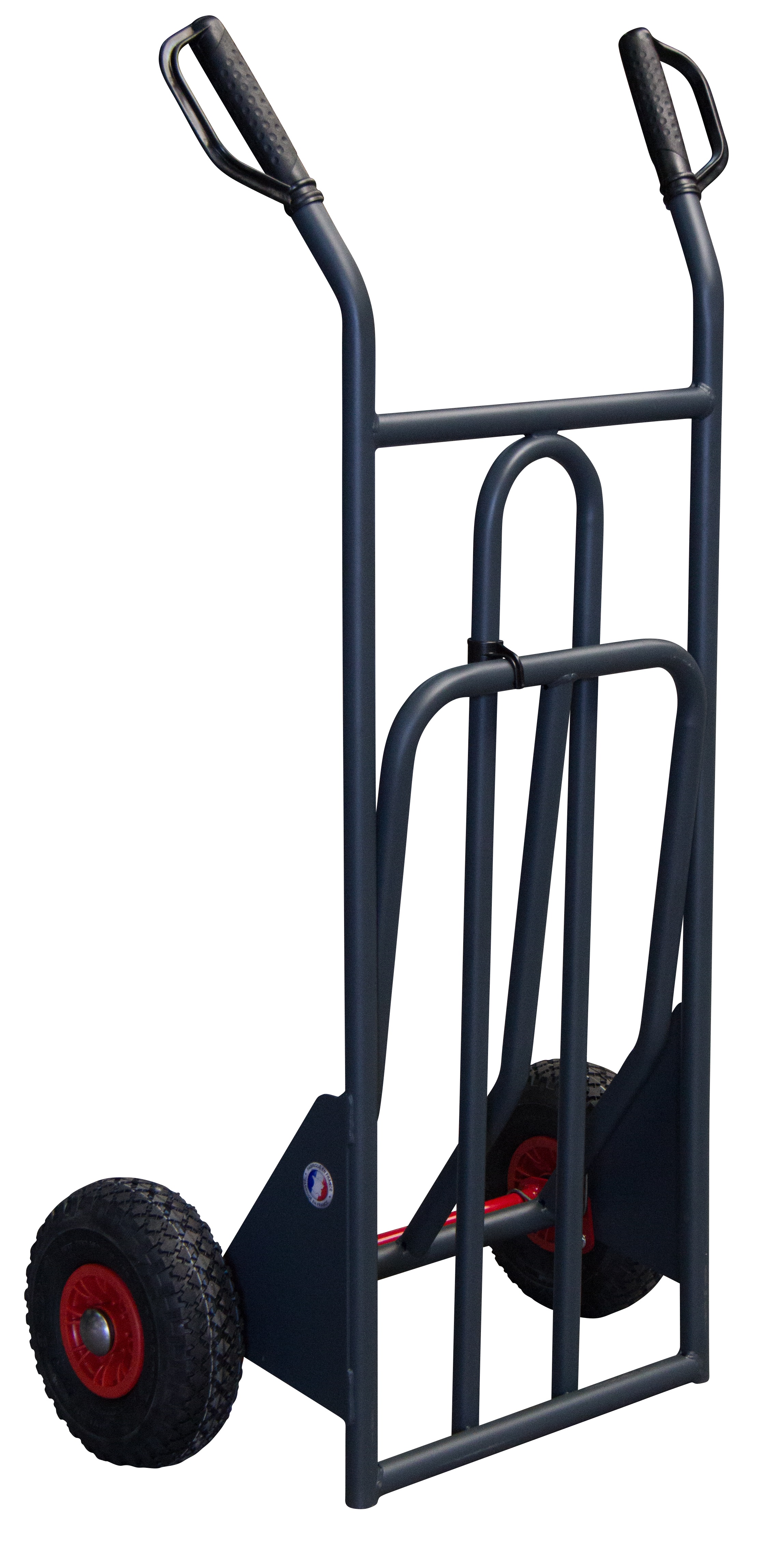 Diable à poignées à garde bavette repliable roues increvables FIMM- DBA 350 kg -810301122