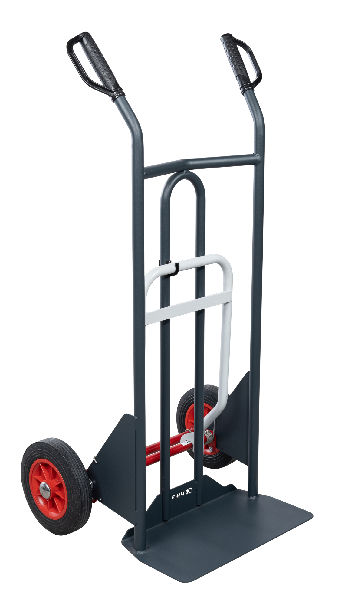 Diable à poignées à garde bavette repliable roues pleines - DBA 350 kg - 810302120