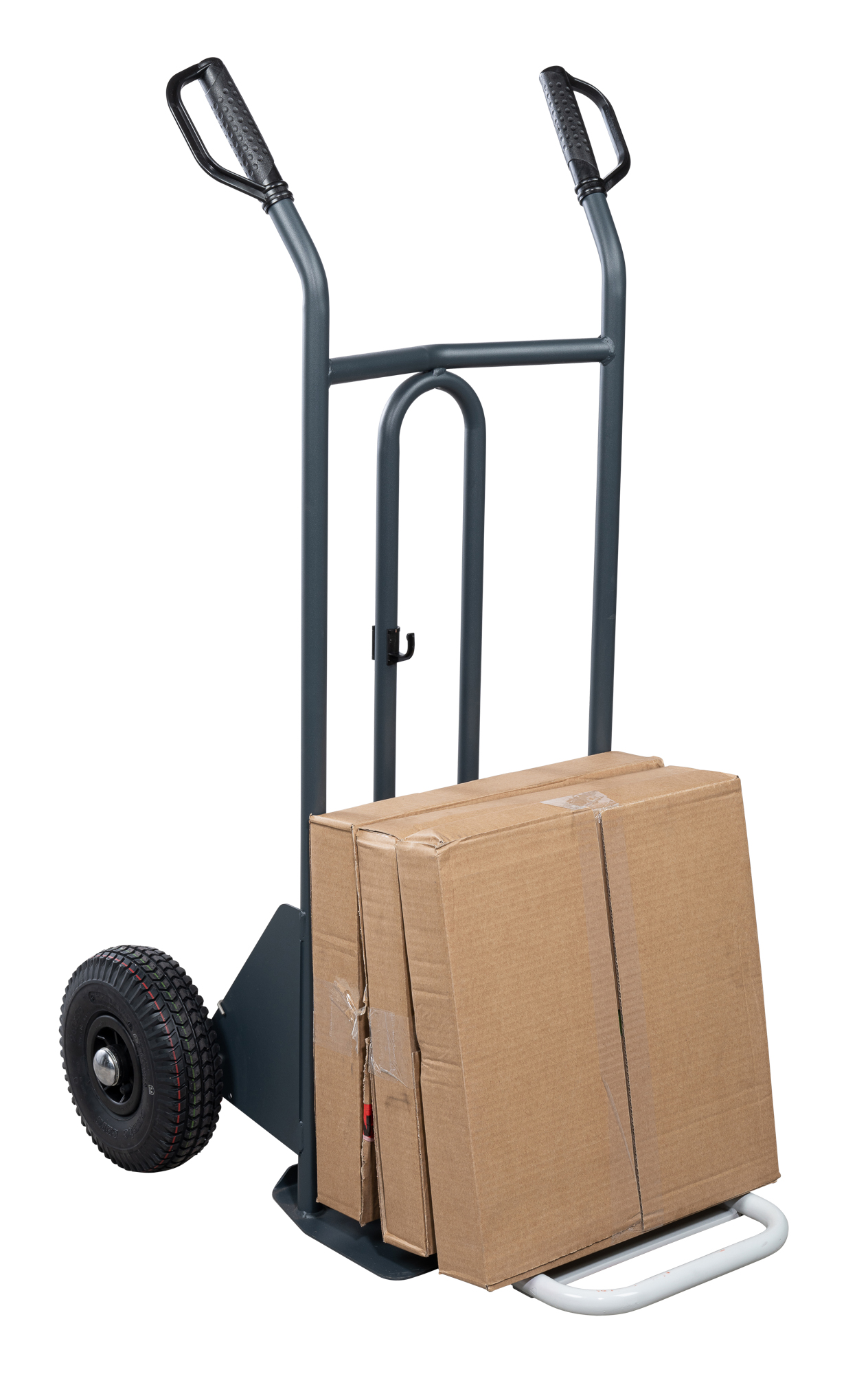 Diable à poignées à garde bavette repliable roues gonflées - DBA 350 kg - 810302121