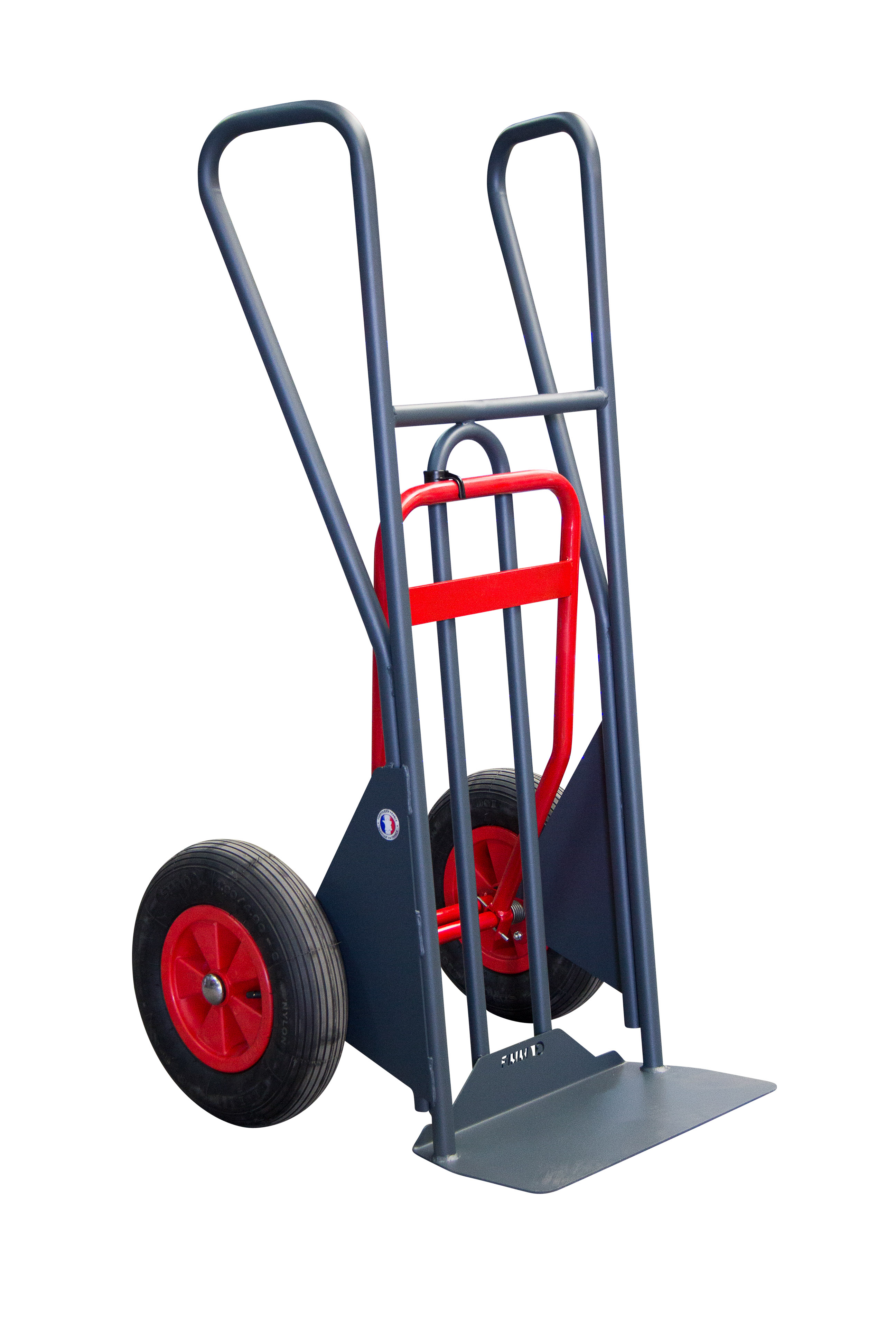 Diable 350kg assisté mixte roues diam. 400 mm pneumatiques FIMM - 810312141