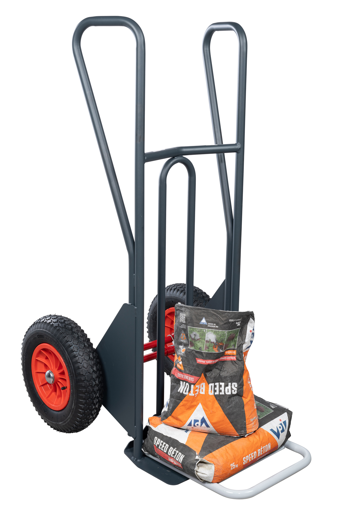 Diable 350kg assisté mixte roues diam. 400 mm pneumatiques FIMM - 810312141