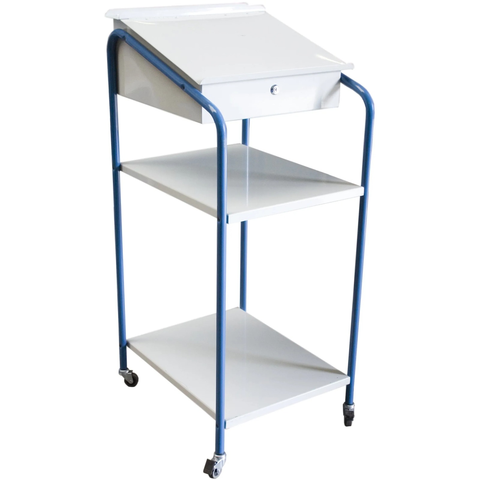 Pupitre atelier 2 étagères sur roulettes FIMM - 820005969