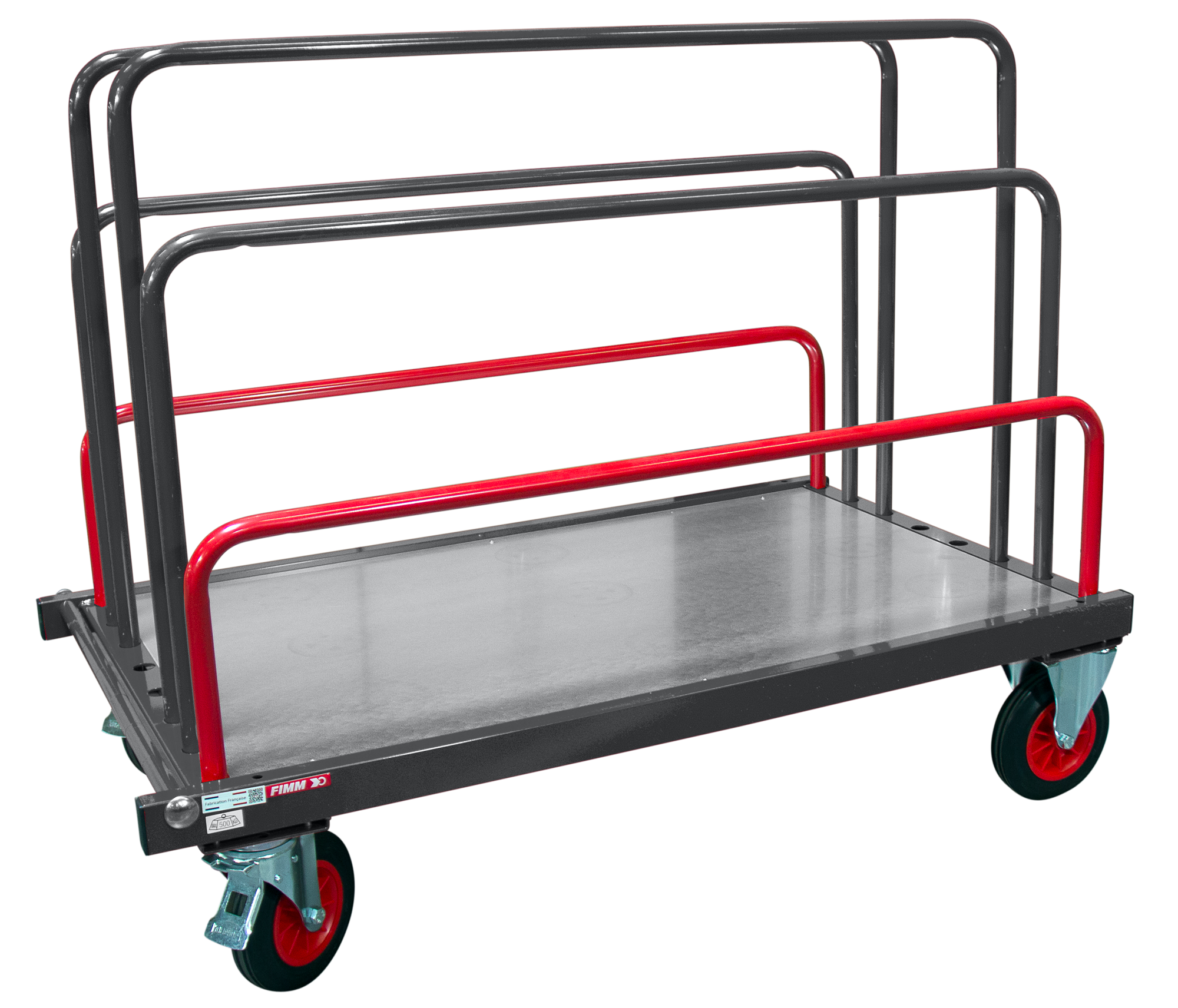 Ridelle hauteur 300 mm pour racks à panneaux l1380 FIMM - 822000181