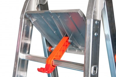 Marchepied alu 13 marches professionnel avec rampe - FIMM - 835007647