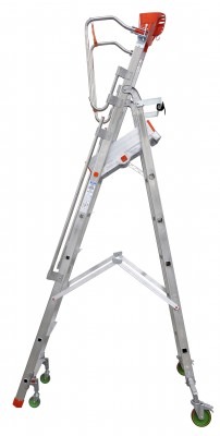 Plateforme alu repliable 150kg 10 marches - FIMM - 835007687