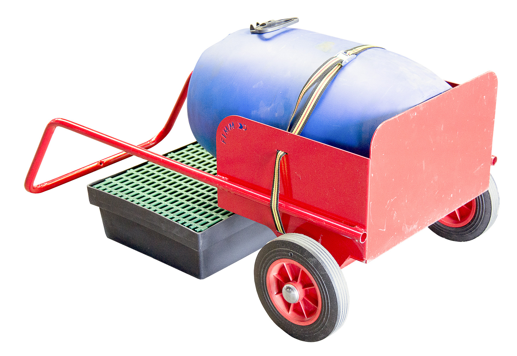 Diable 200 kg porte jerricans 60 à 120 l roues pneumatiques FIMM - 840009380