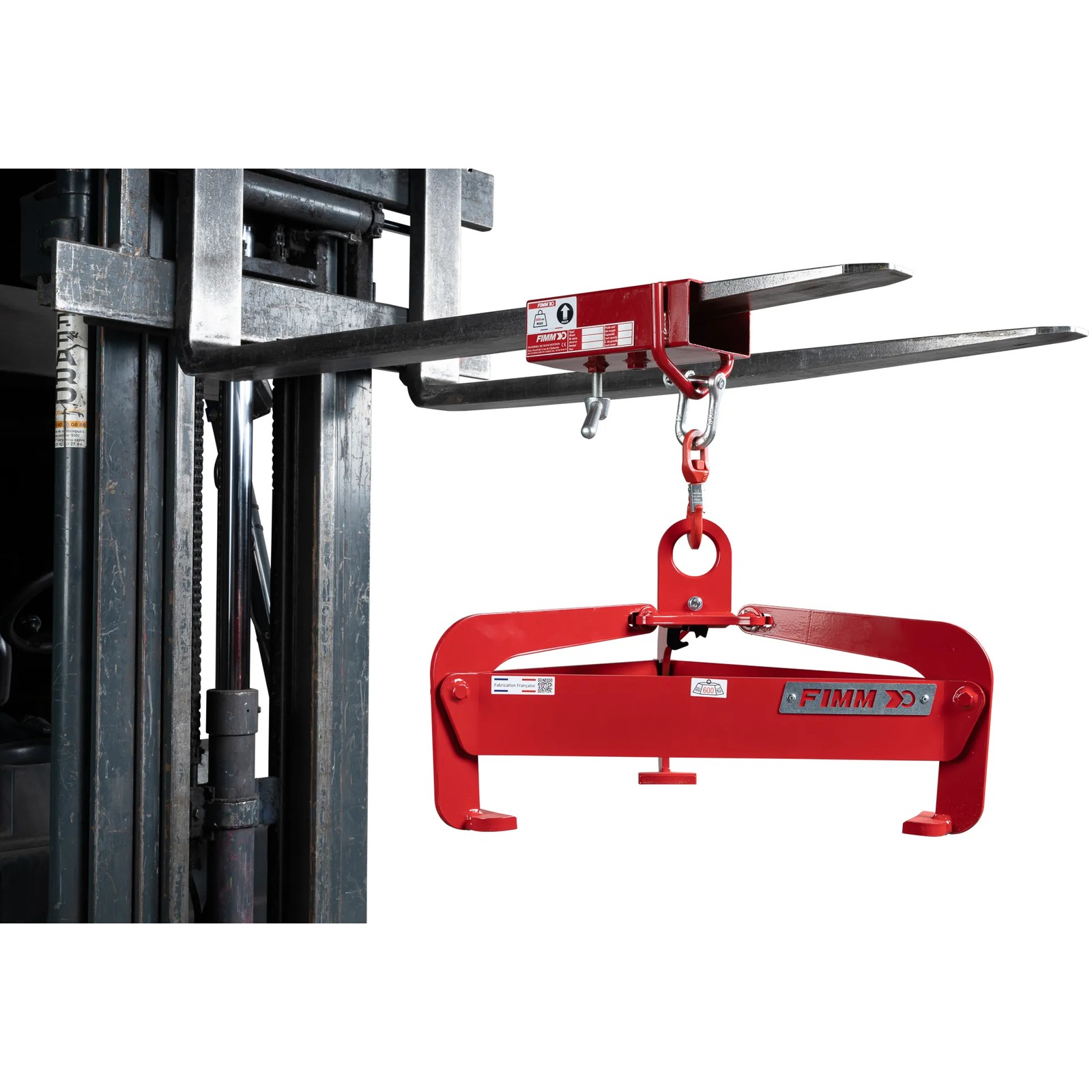 Fourreau simple 600 kg pour pince à fût FIMM - 842007224