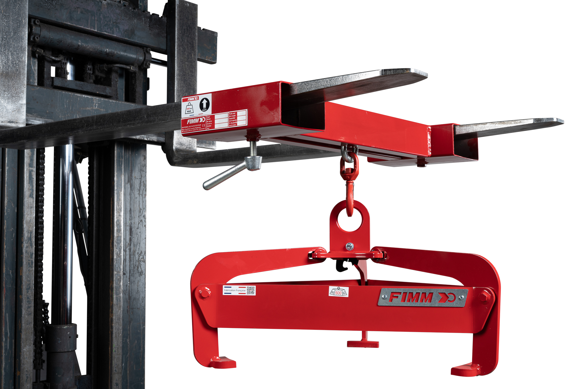 Fourreau double 600 kg pour pince à fût FIMM - 842009206