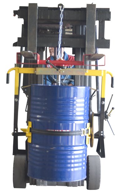 Retourneur de fût 350 kg métal ou plastique à rebord FIMM - 845006614