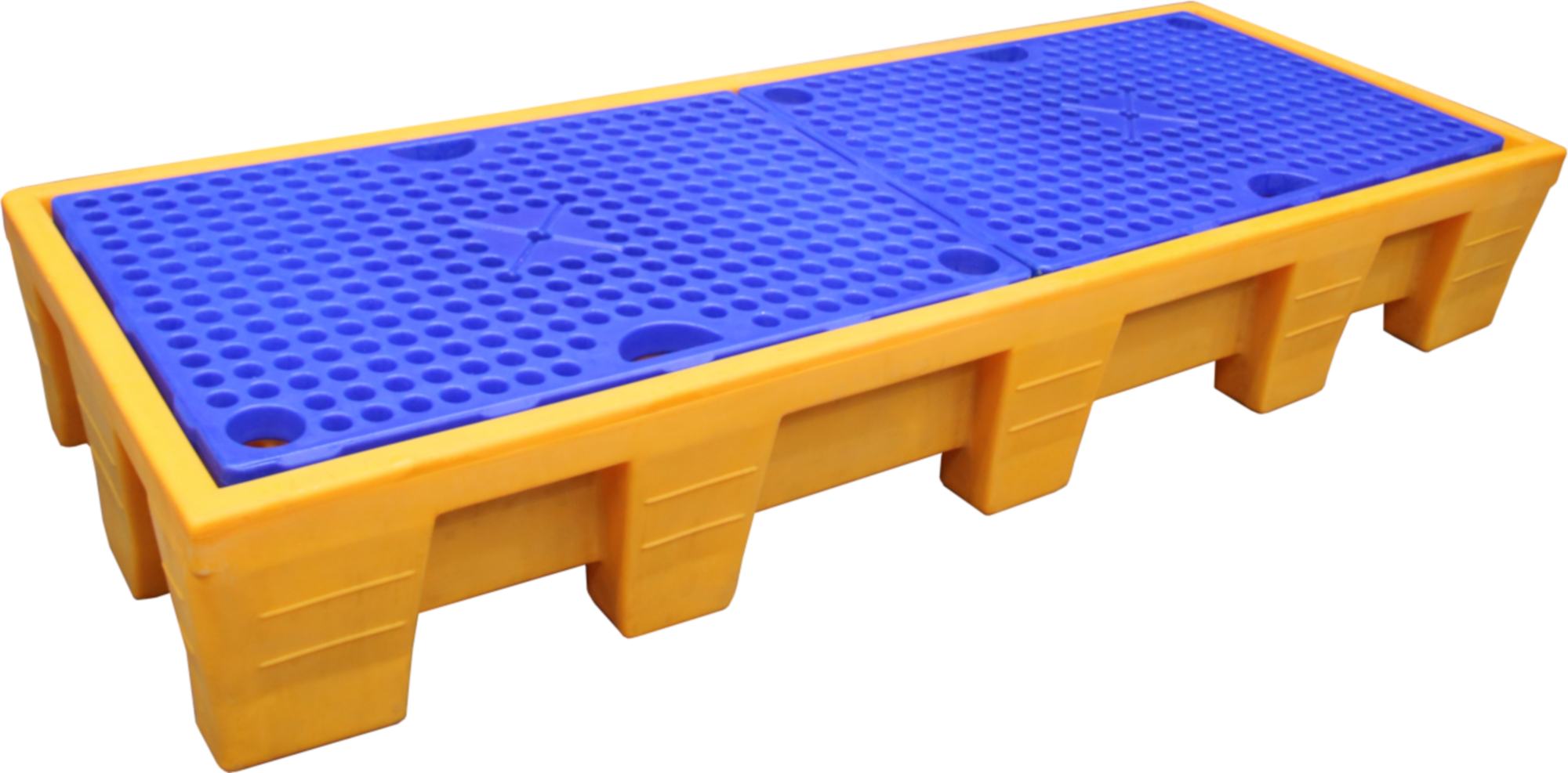 Bac en PEHD 4 fûts 450 L 2480 x 900 x 380 mm FIMM - 845006656