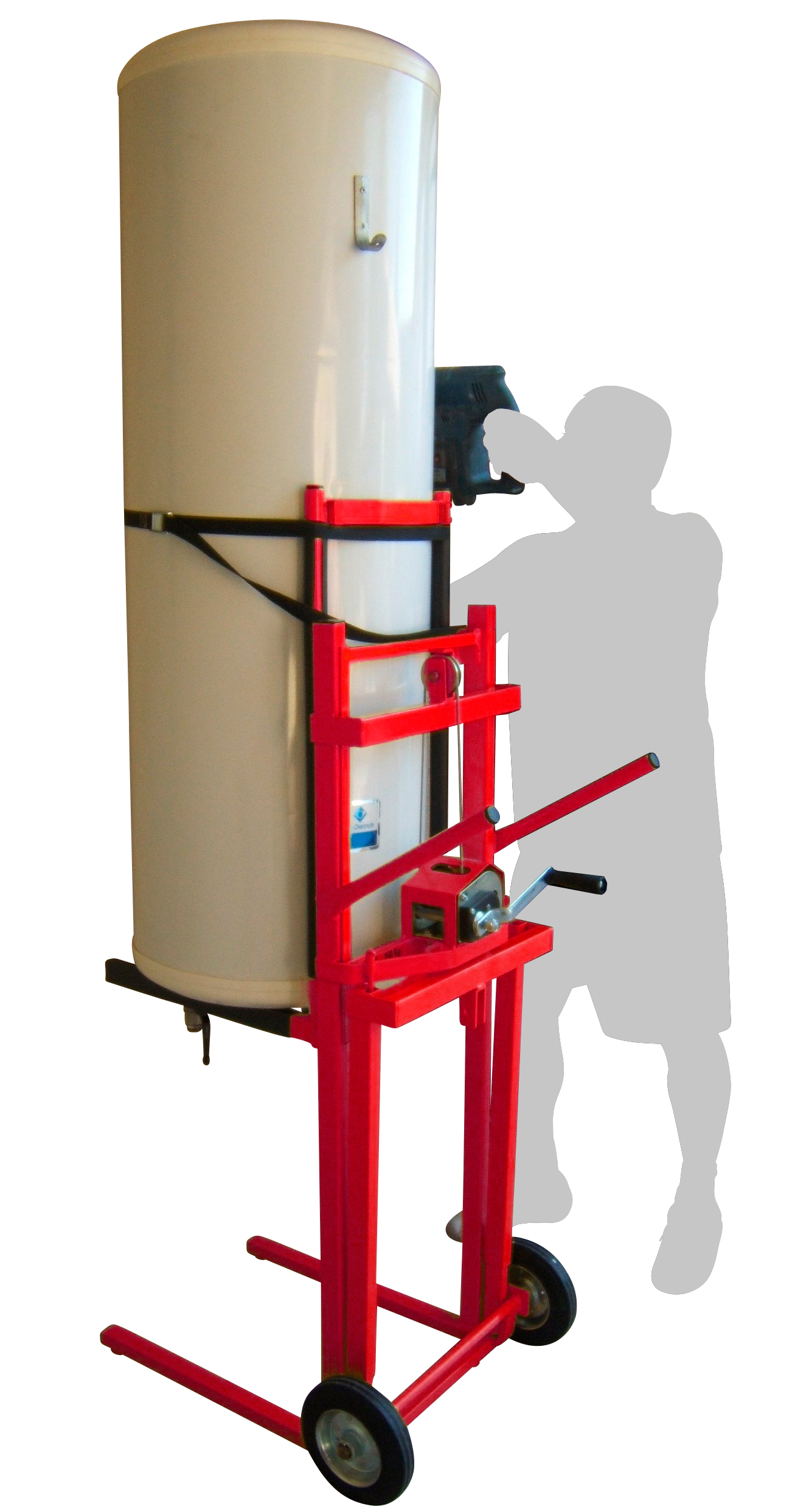 Gerbeur manuel 150 kg roues caoutchouc FIMM - 855000277