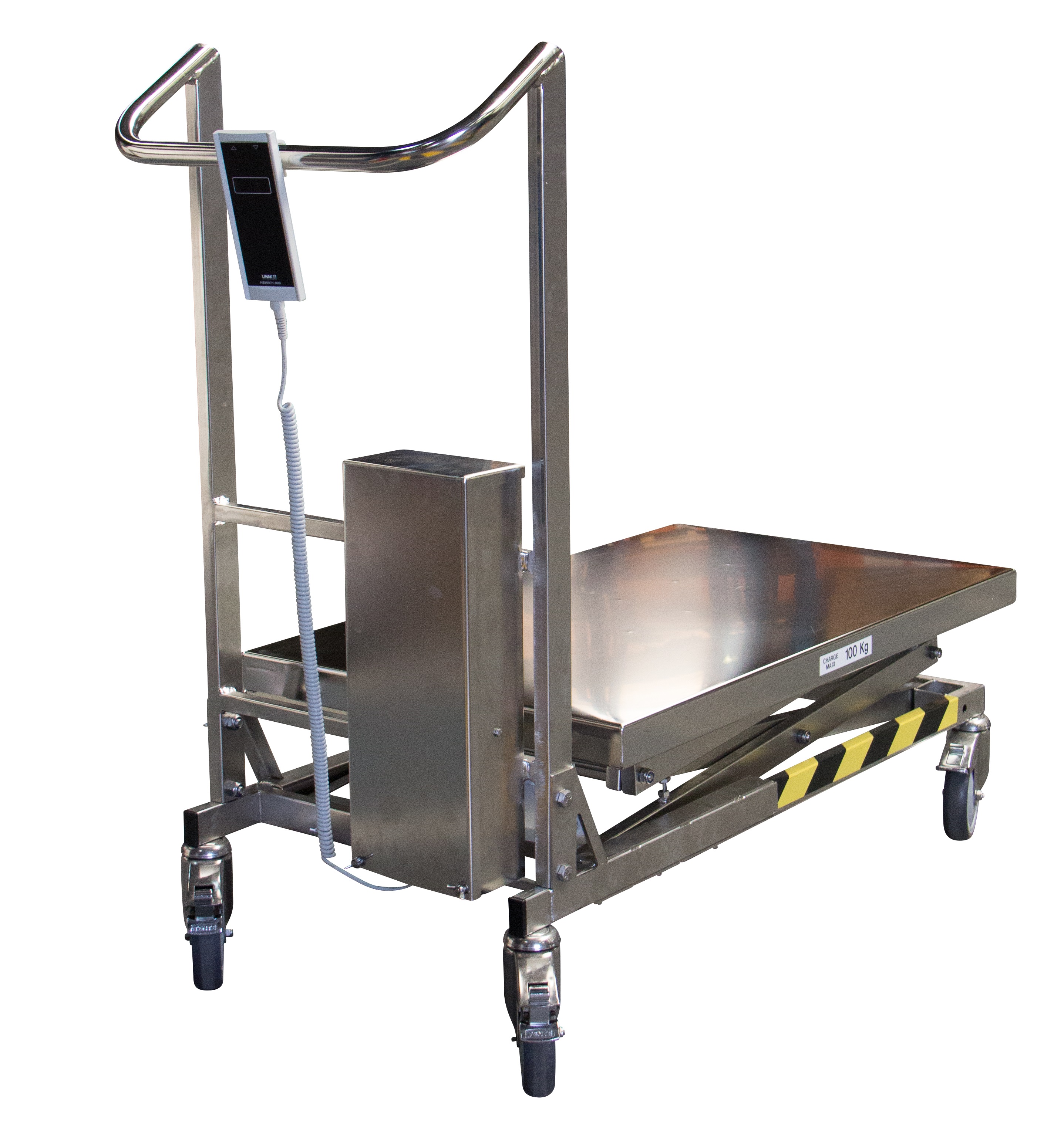 Table élévatrice électrique 100 kg triple ciseaux inox 304 FIMM - 855007651