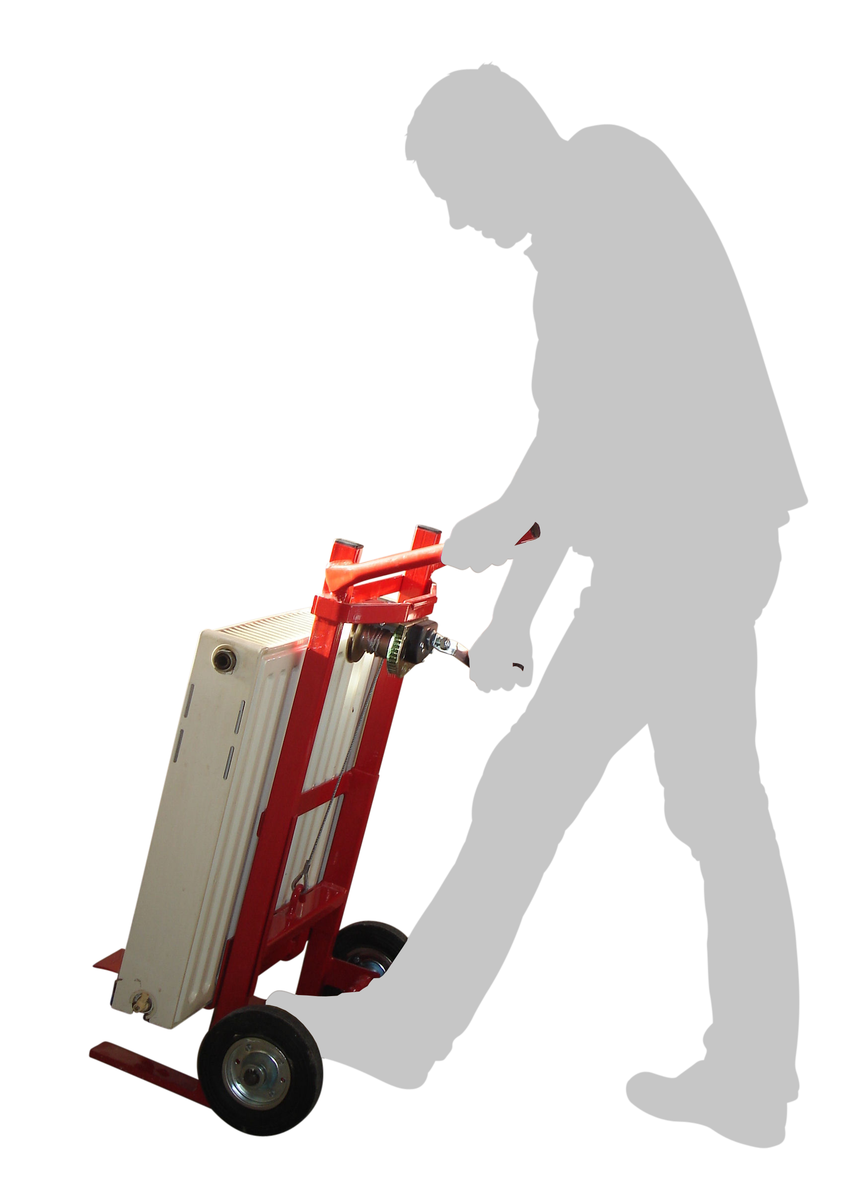 Diable élévateur 150 kg roues Ø 200 mm pneumatiques FIMM - 855008091