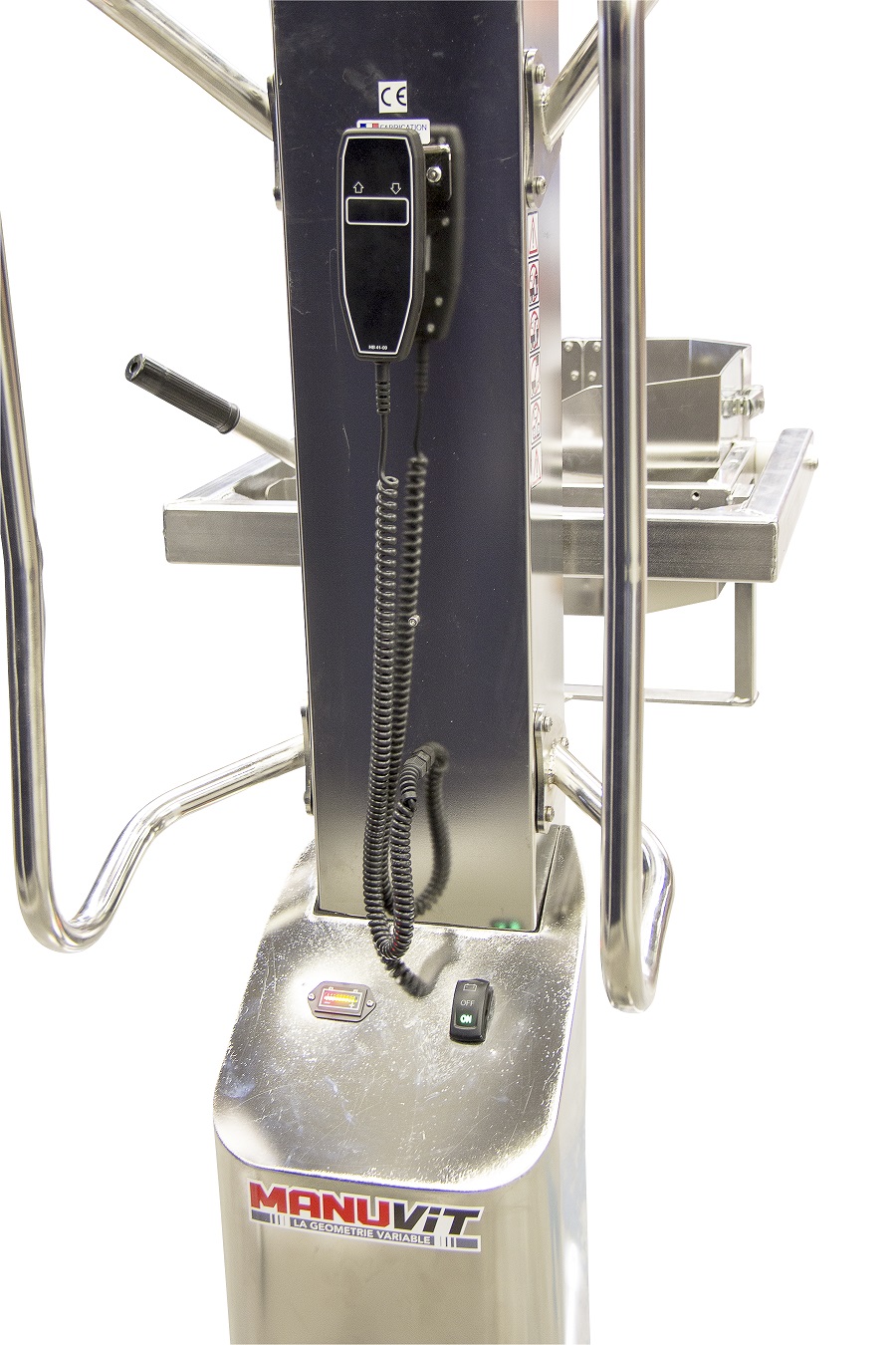  Gerbeur monomât inox 80 kg course de levée max 1200 mm FIMM - 855009556