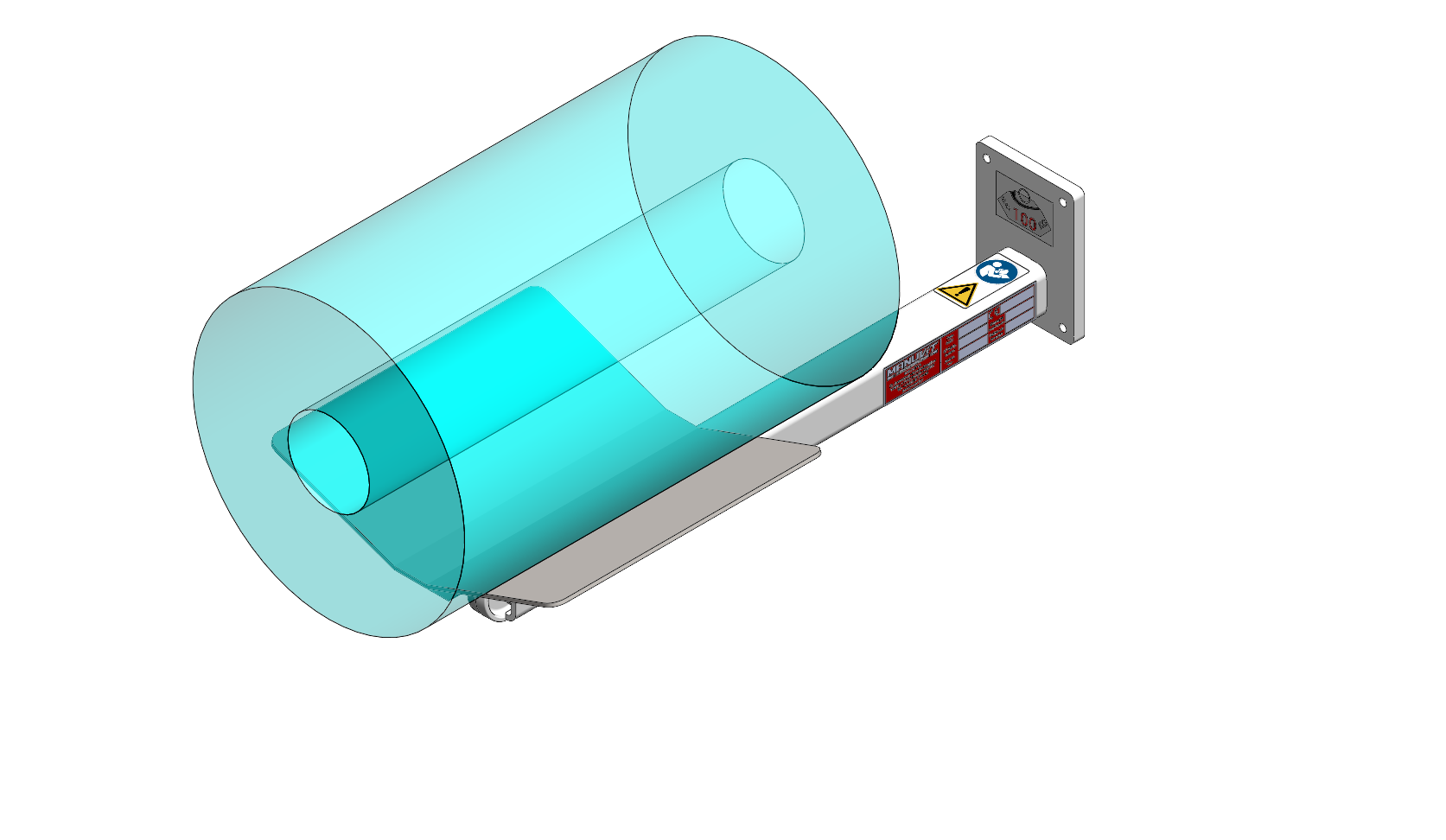 Eperon à galet+ plateau V inox pour gerbeurs monomât et 300kg FIMM - 855009578