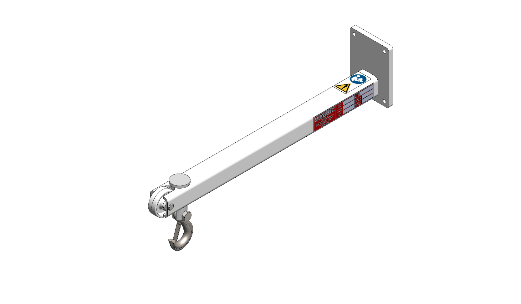 Eperon à galet + crochet inox pour gerbeurs monomât et 300kg FIMM - 855009579