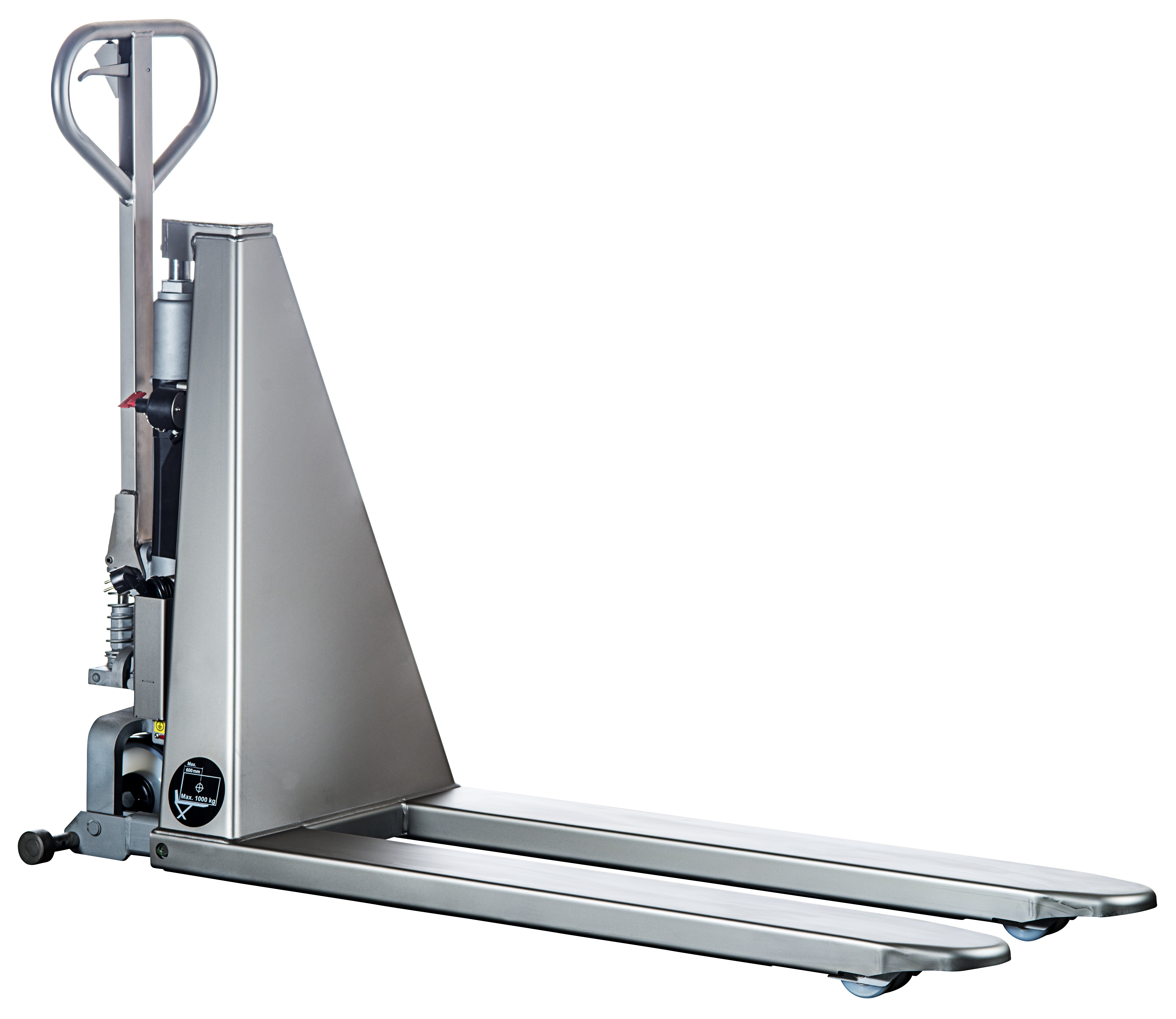 Transpalette haute levée électrique 1000 kg semi inox fourche 1200 mm FIMM - 855010420