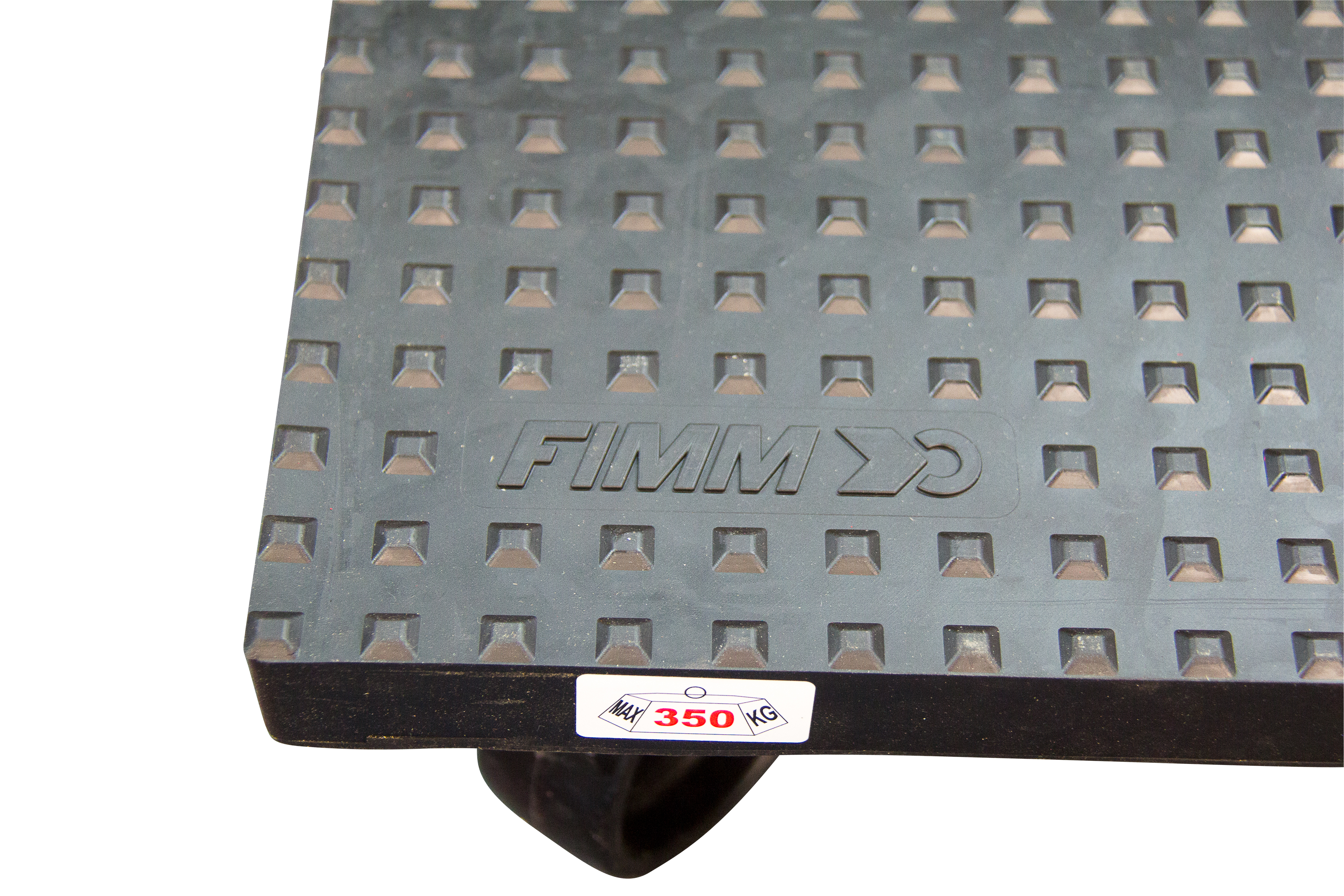 Plateau roulant 350 kg bois enrobé caoutchouc 600 x 400 mm FIMM - 860000318
