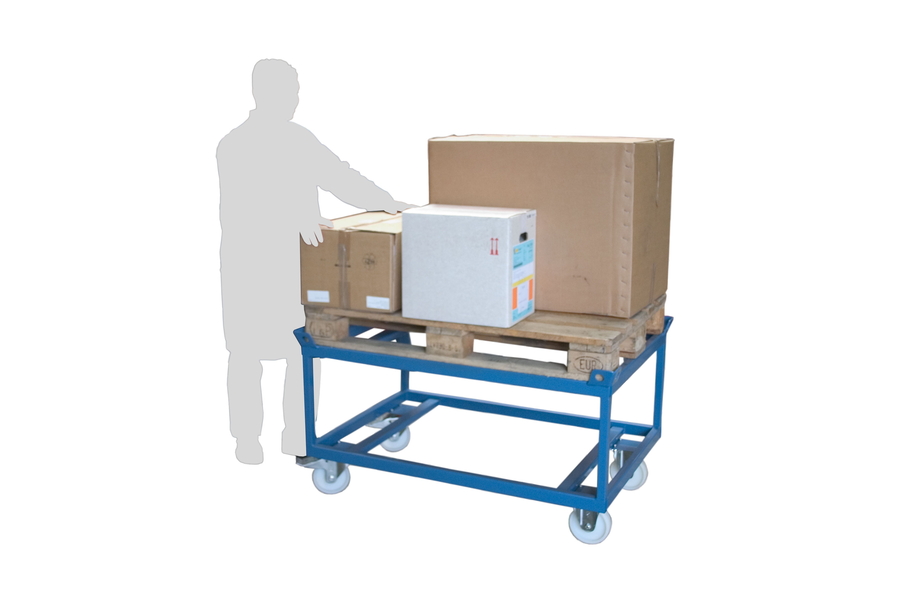 Rouleur charges lourdes 1000kg modèle haut 1200 x 1000 mm FIMM - 860006933