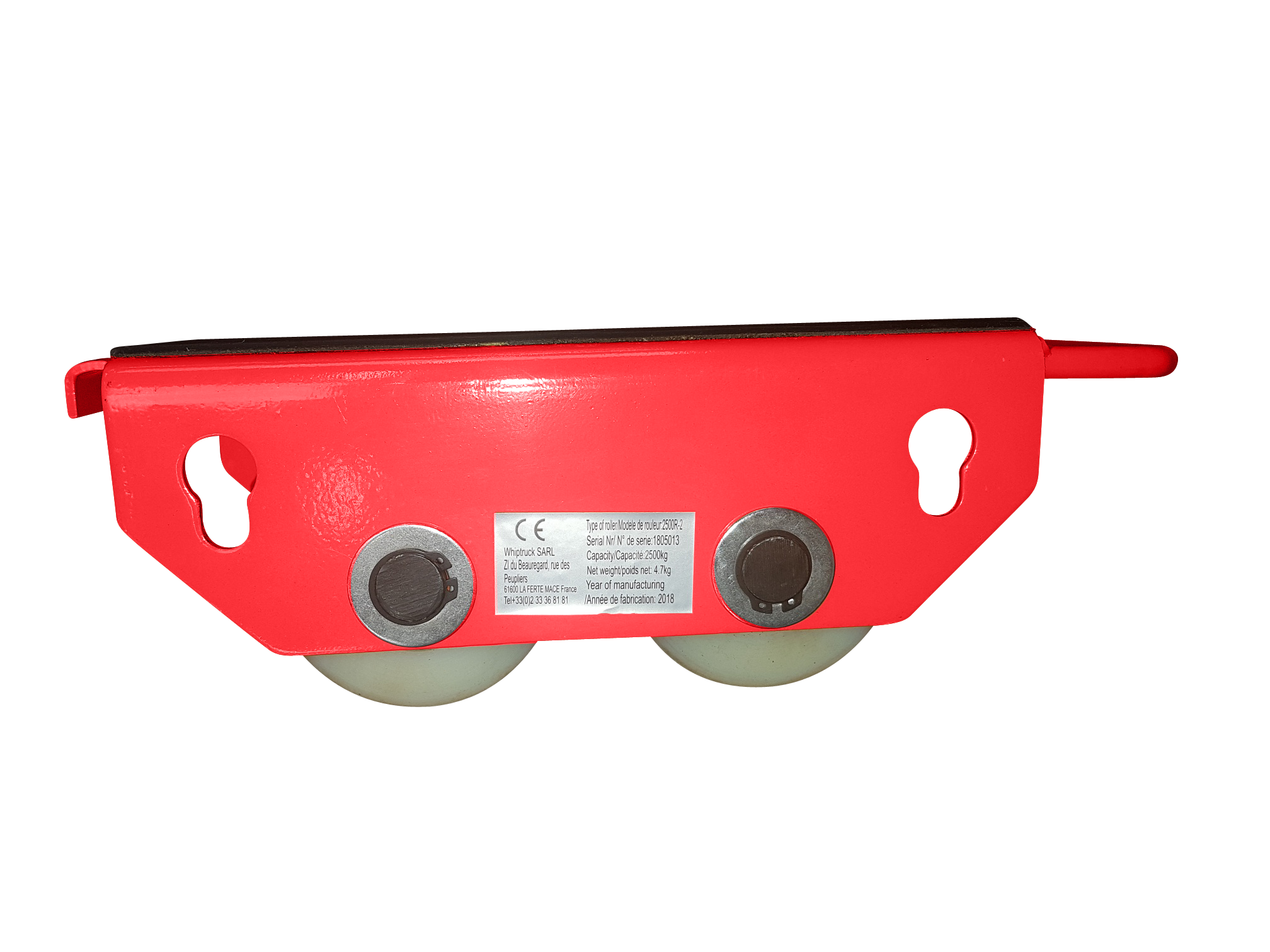 Rouleur charges lourdes 2,5 T 2 galets fixes connectable FIMM - 865006709