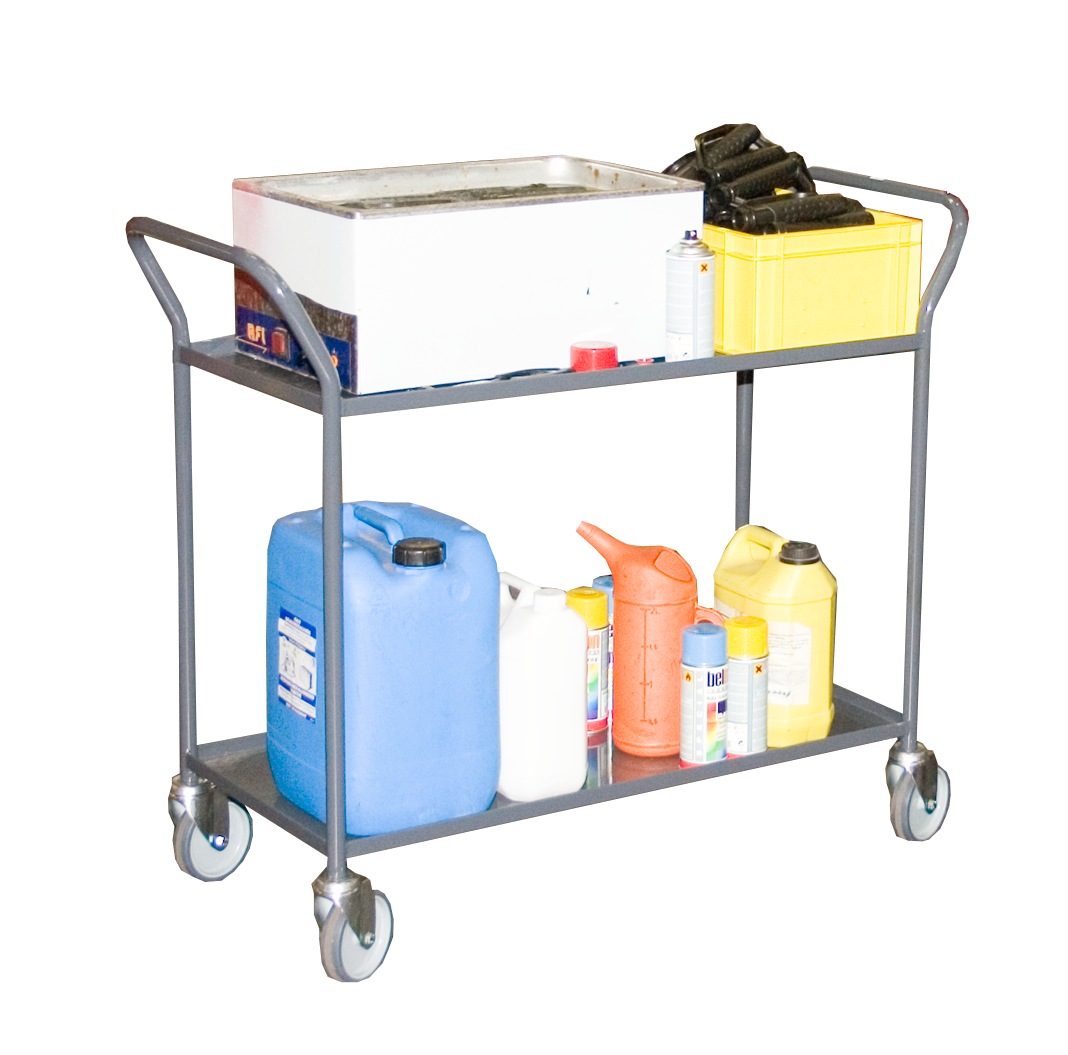 CHARIOTS FIMM 2 PLATEAUX TÔLE 200 KG- 880001365