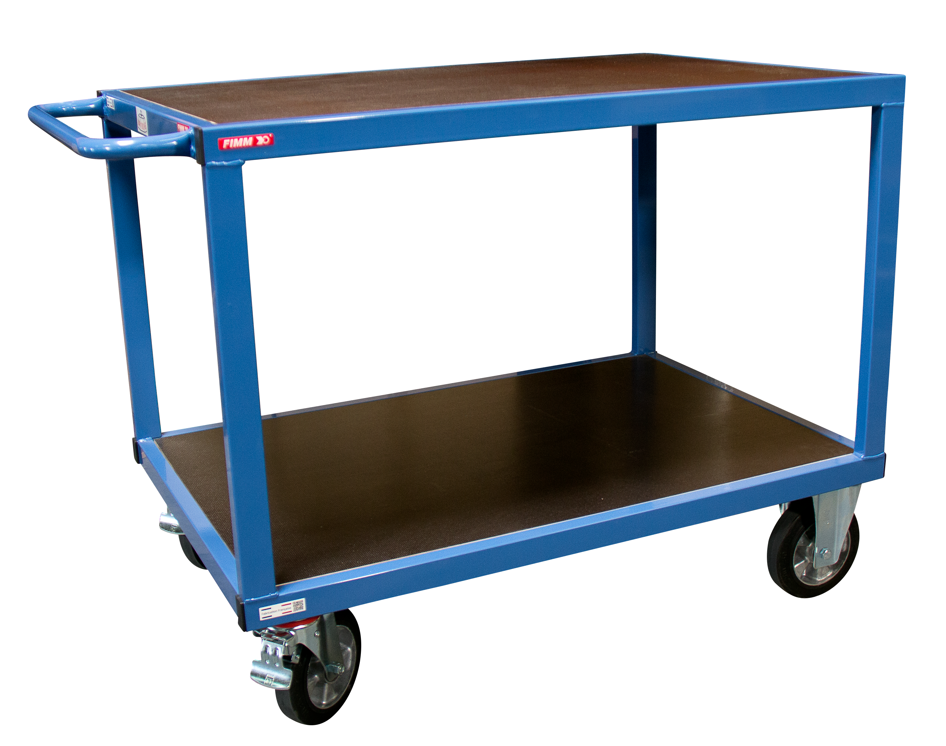 Servante 1000 kg 2 plateaux glissnot 1200x800 mm FIMM - 880008080