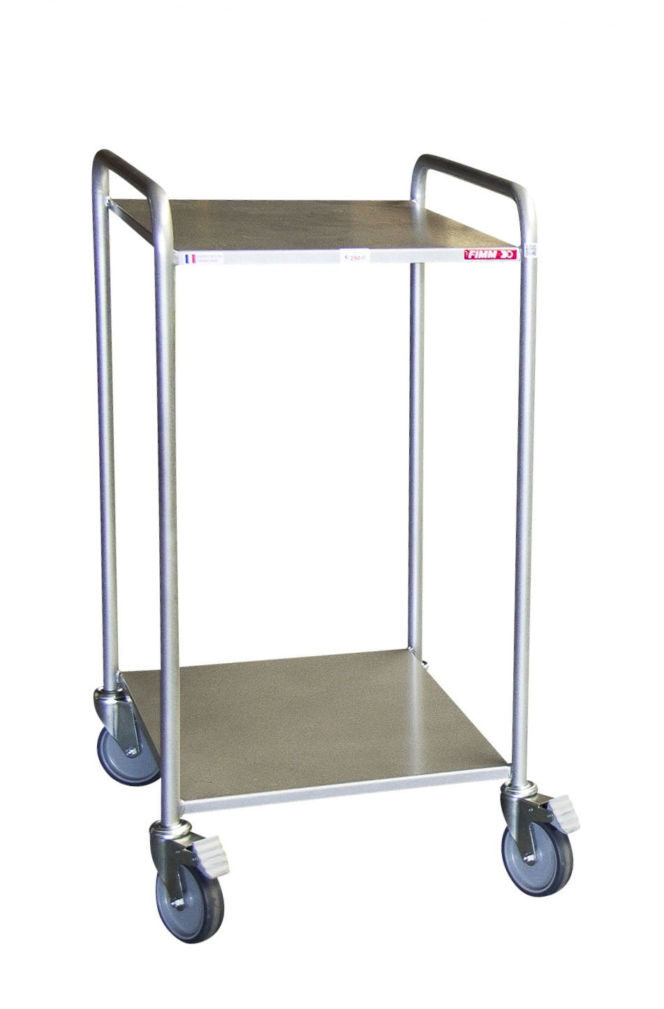 Desserte 250 kg 2 plateaux 635x470 mm tôle FIMM - 880009542