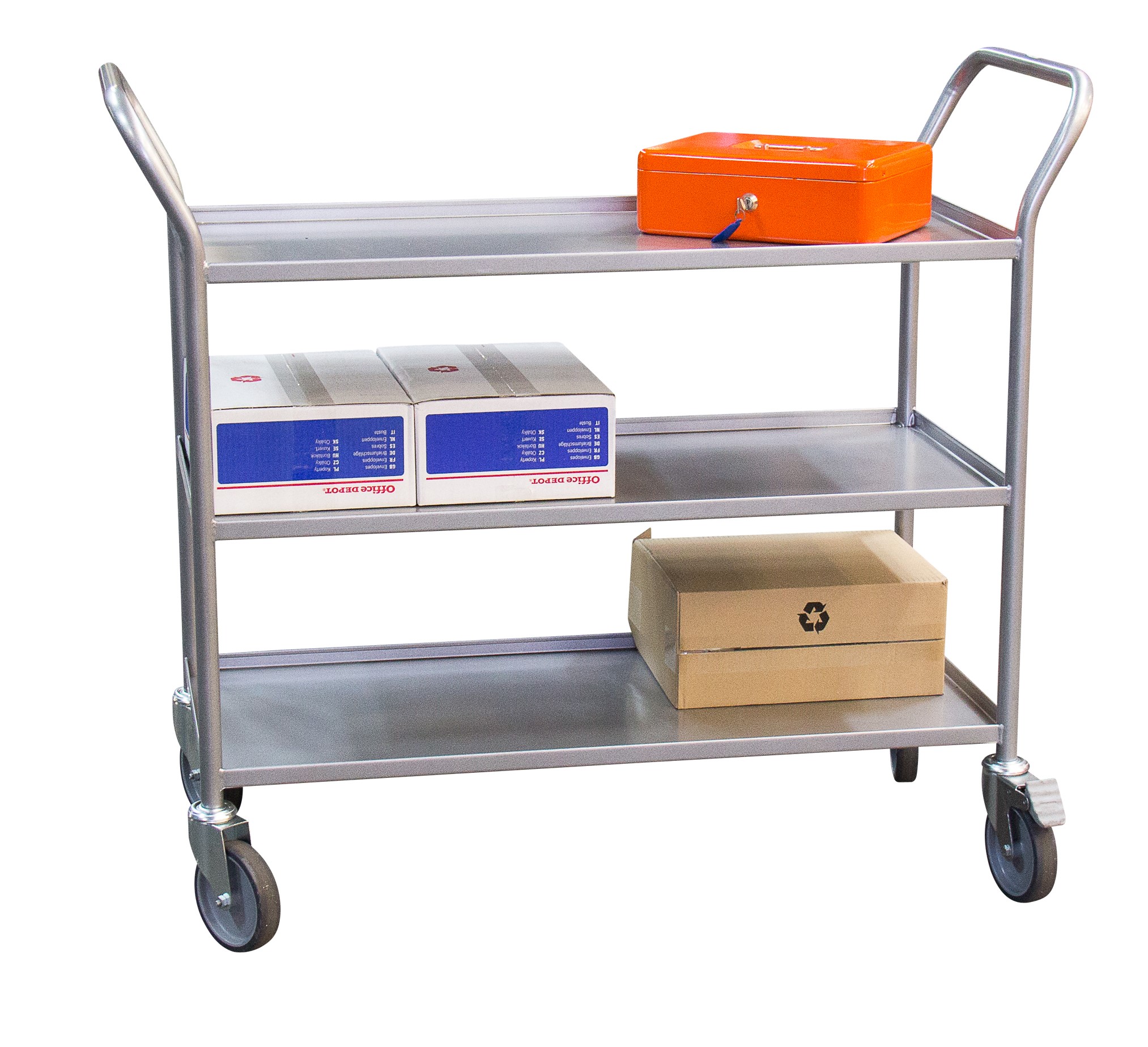 Desserte 200 kg 3 plateaux 935x435 mm tôle FIMM - 880009547