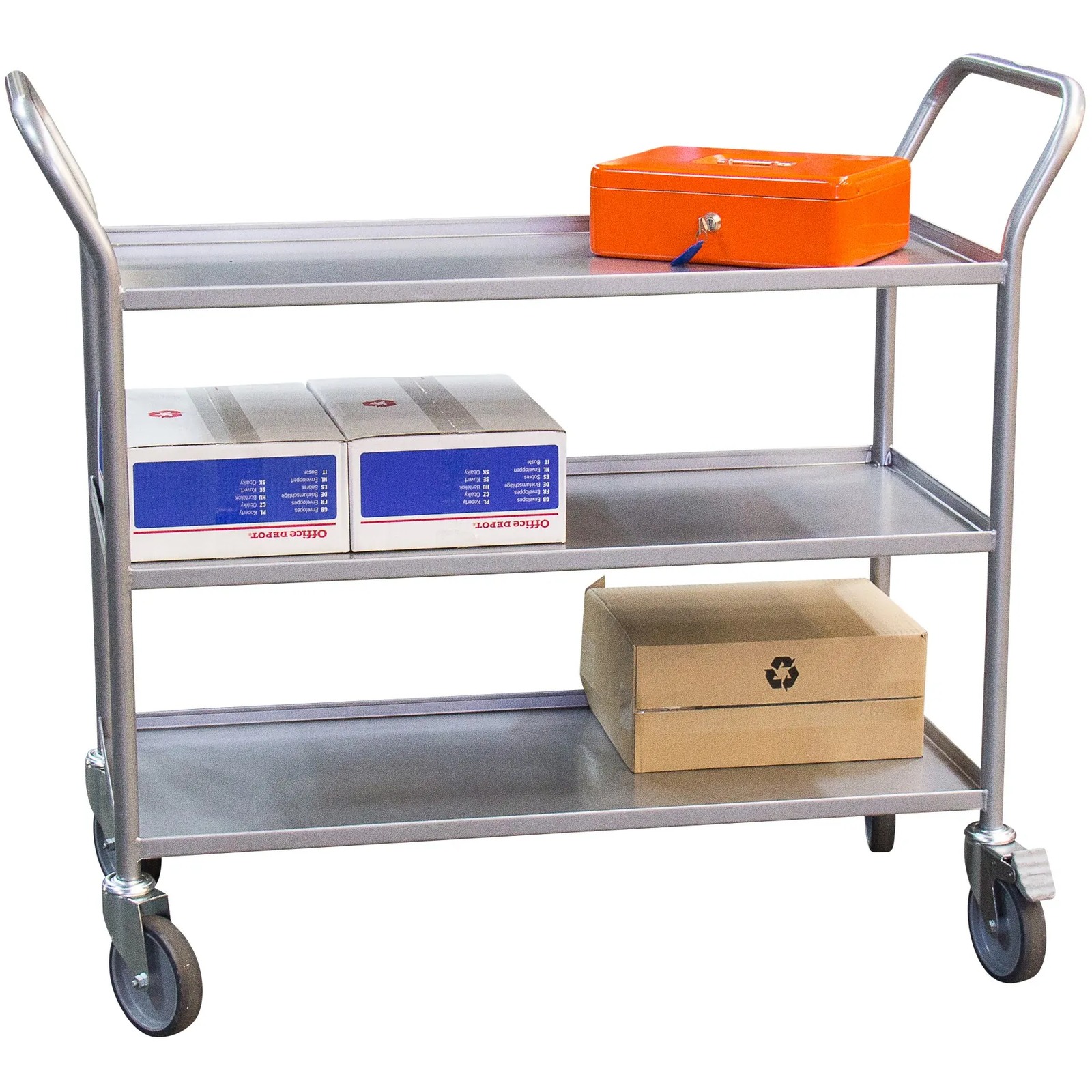 Desserte 200 kg 3 plateaux 935x435 mm tôle FIMM - 880009547