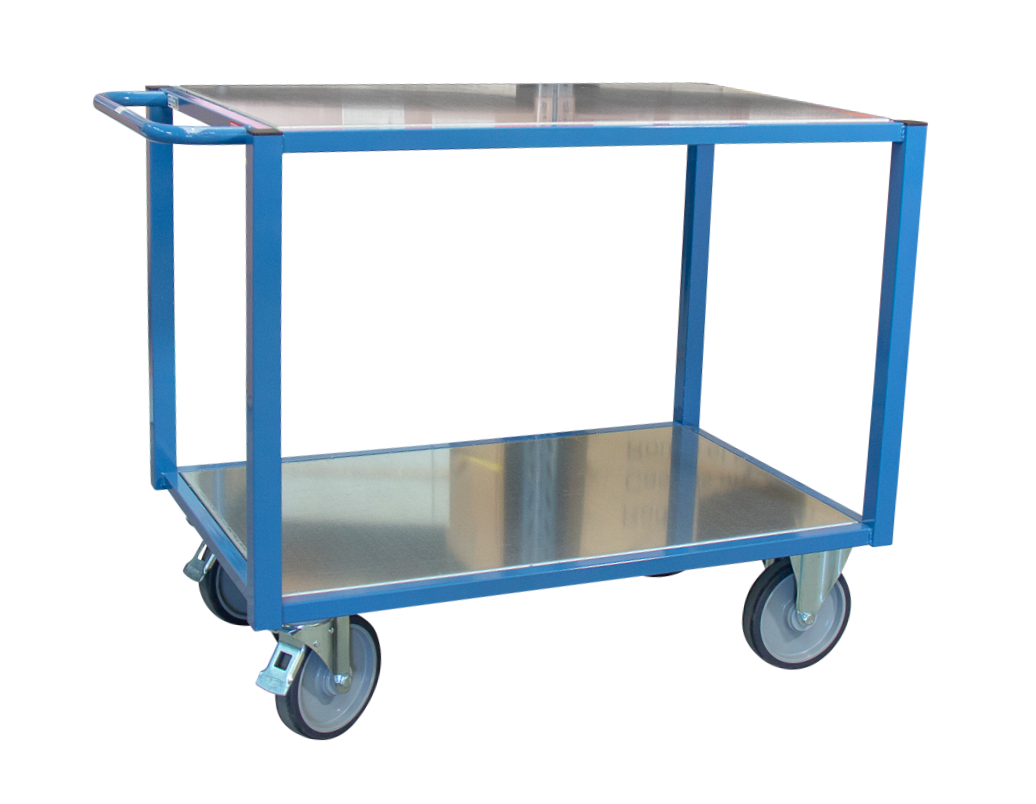 Servante 500 kg 2 plateaux tôle 1300x800 mm FIMM - 880010421