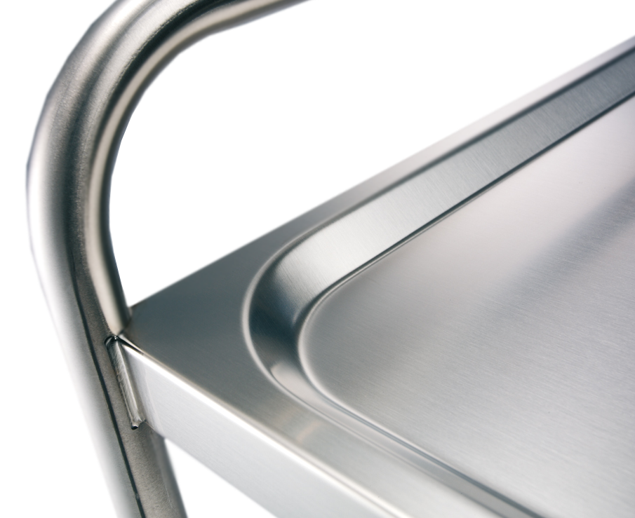 Servante 120 kg inox 304 L 2 plateaux 800x500 mm FIMM - 885006054