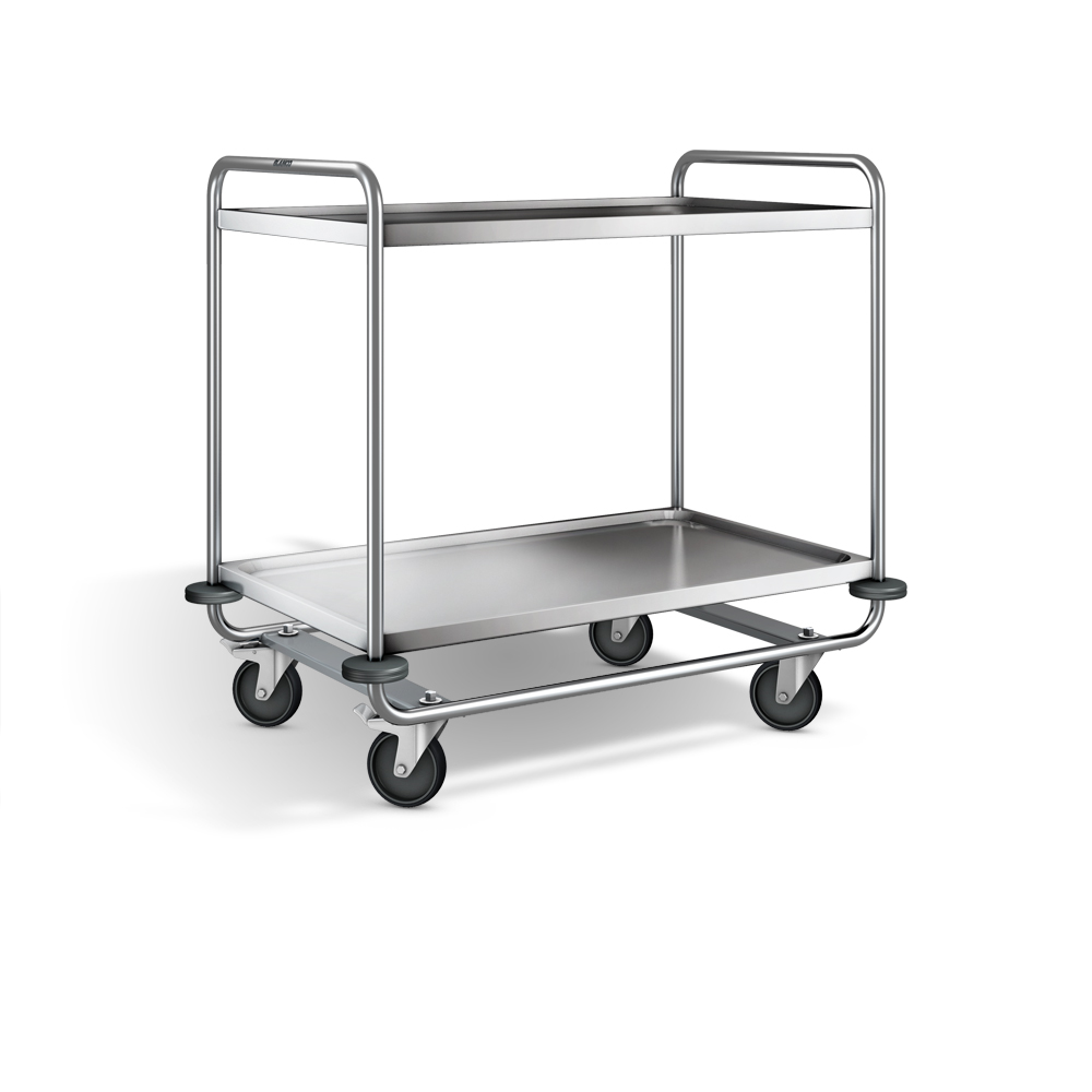 Servante 160 kg inox 304 L 2 plateaux 1000x600 mm FIMM - 885006692