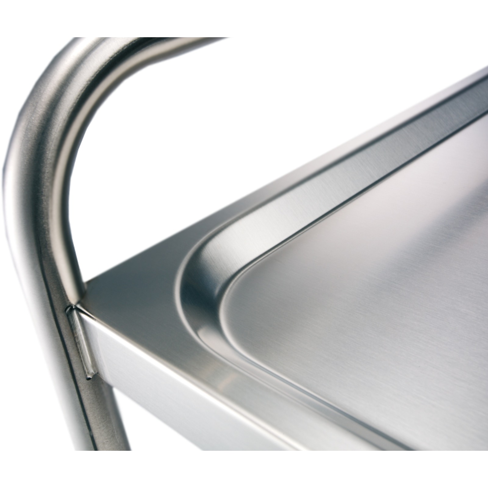 Servante 200 kg inox 304 L 3 plateaux 1000x600 mm FIMM - 885006693
