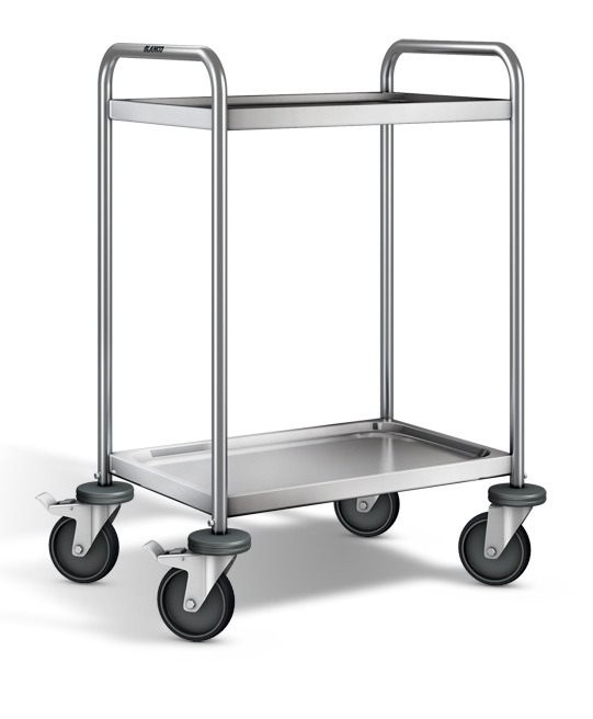 Servante 120 kg inox 304 L 2 plateaux 600x400 mm FIMM - 885006695