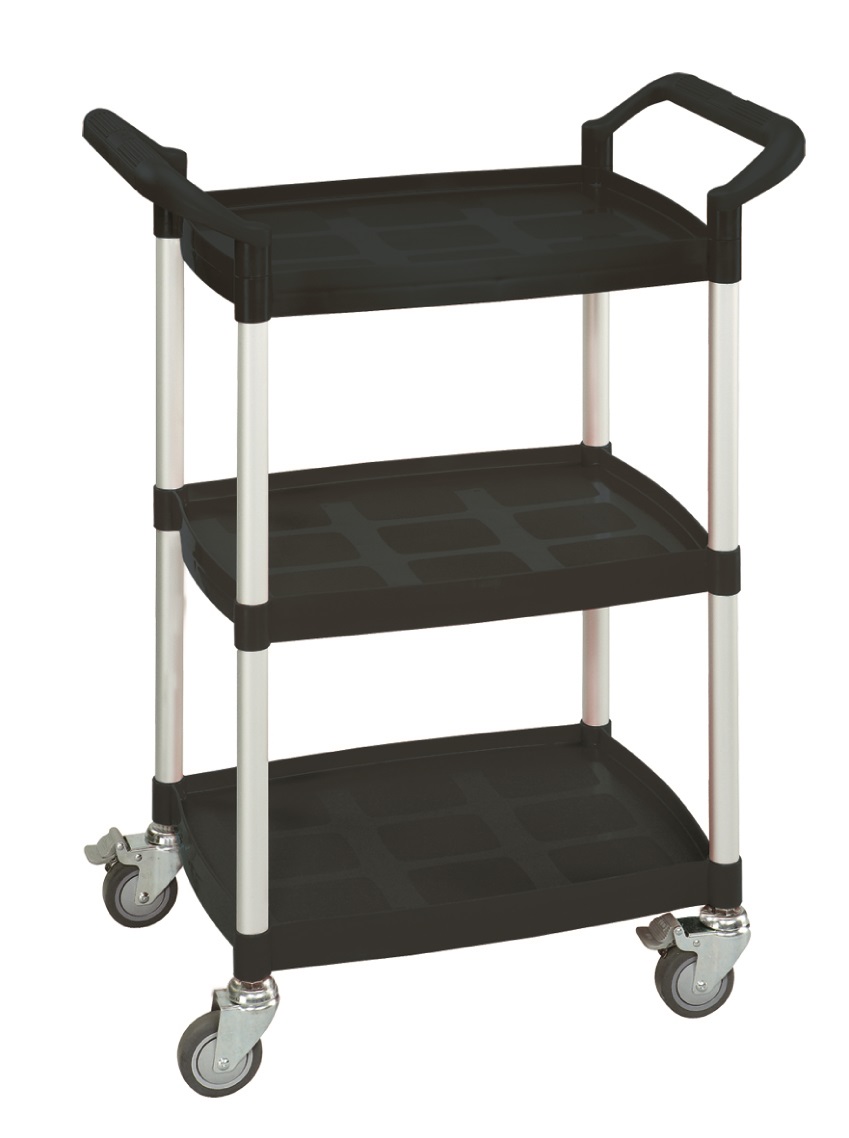 Desserte 135 kg alu 3 plateaux 475x365 mm plastique FIMM - 885007661