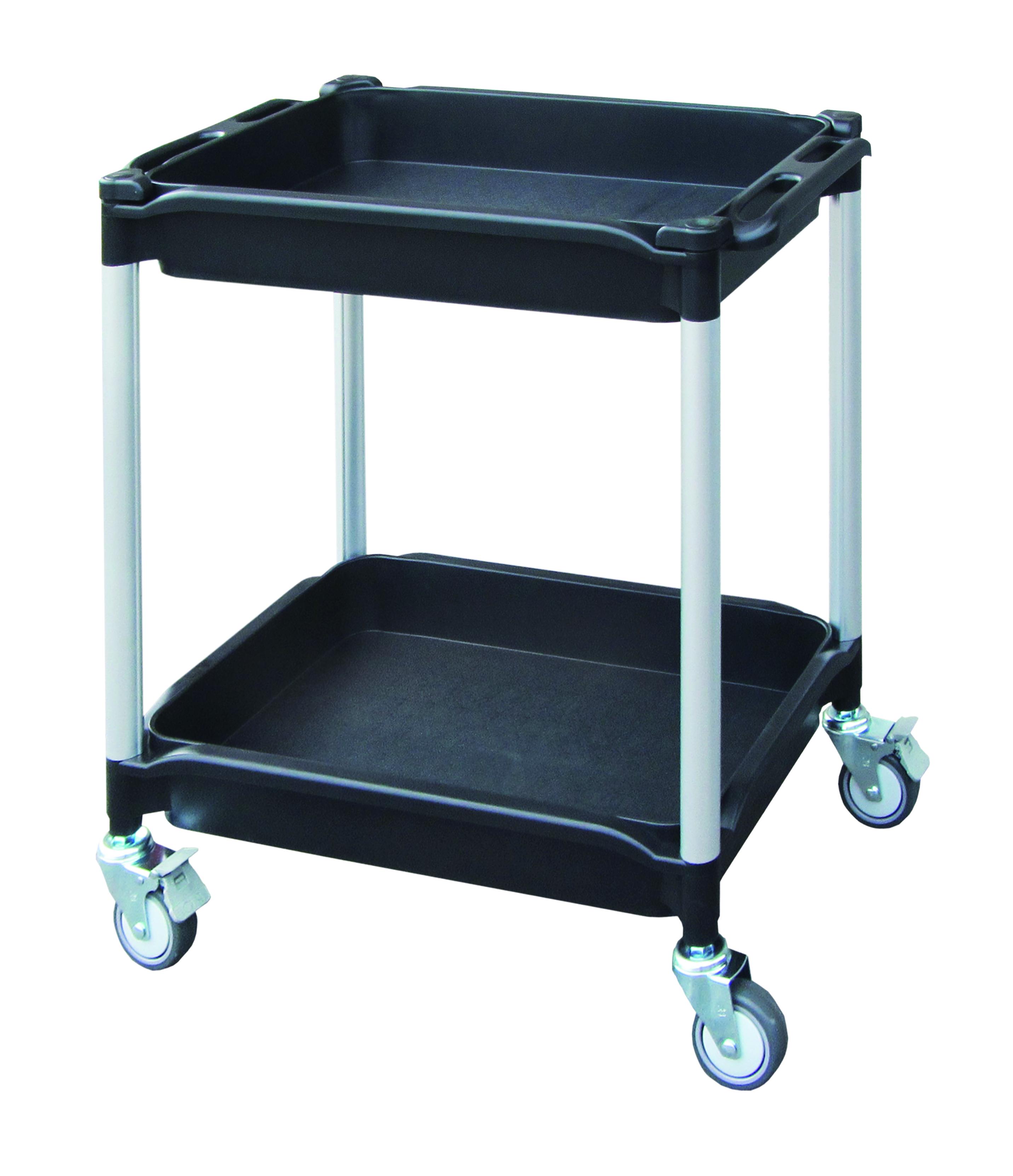 Desserte 180kg 2 plateaux bacs 645x410 mm plastique FIMM - 885007662