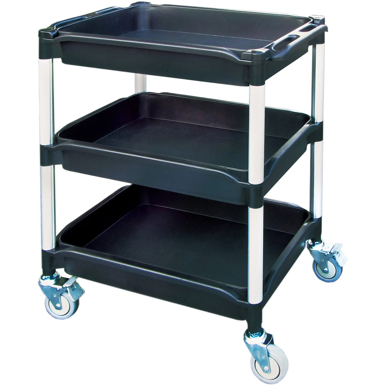Desserte 180kg 3 plateaux bacs 645x410 mm plastique FIMM - 885007663