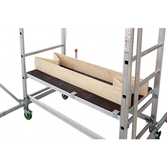 Echafaudage roulant alu FACAL - embase roulante hauteur de travail max 5 m - ALTO5