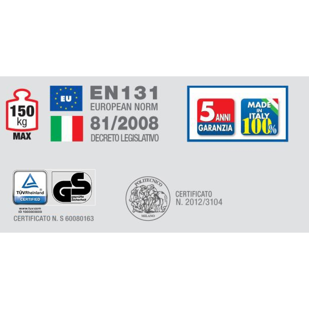 Échafaudage multi-fonction 3,1 m grand public - gamme 100 FACAL - PINNA